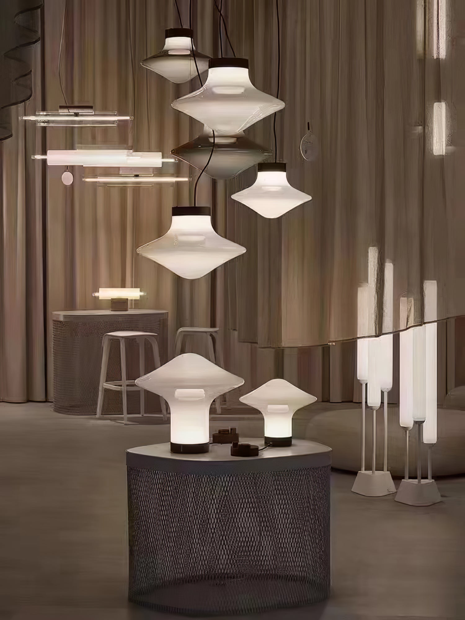 Esoleth Premium Nordic Art Glass Pendant Lamp-Neutral Decor