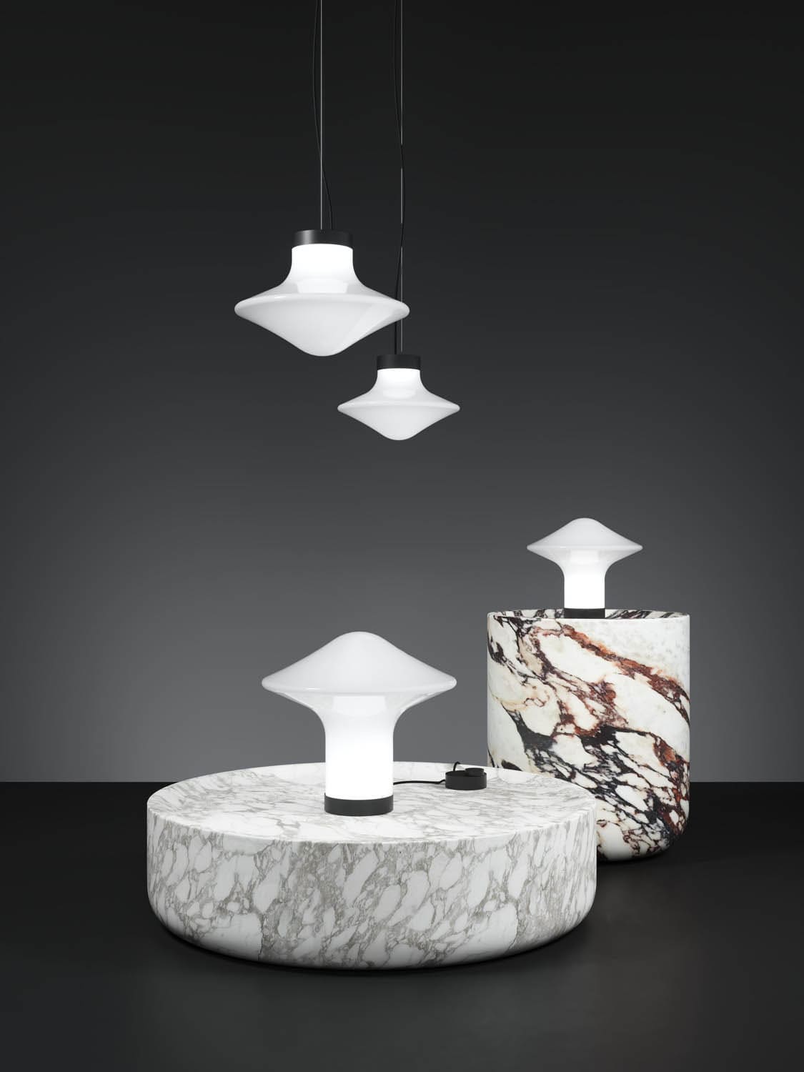 Taura Contemporary Table Lamp-Neutral Decor