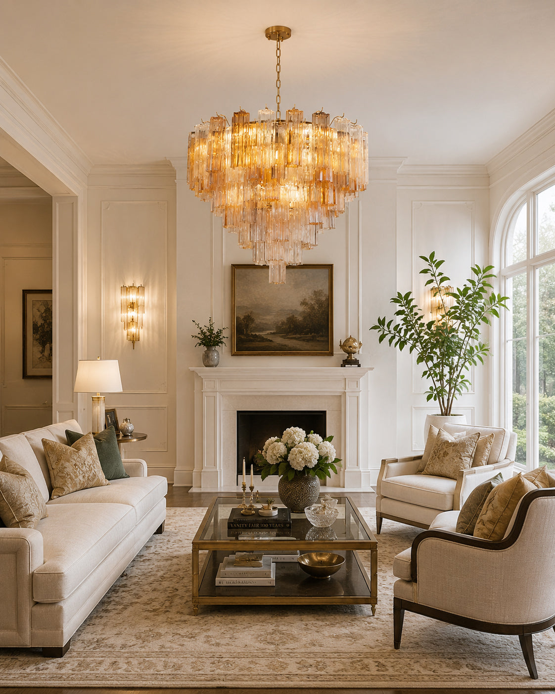 Trousdale Glass Chandelier