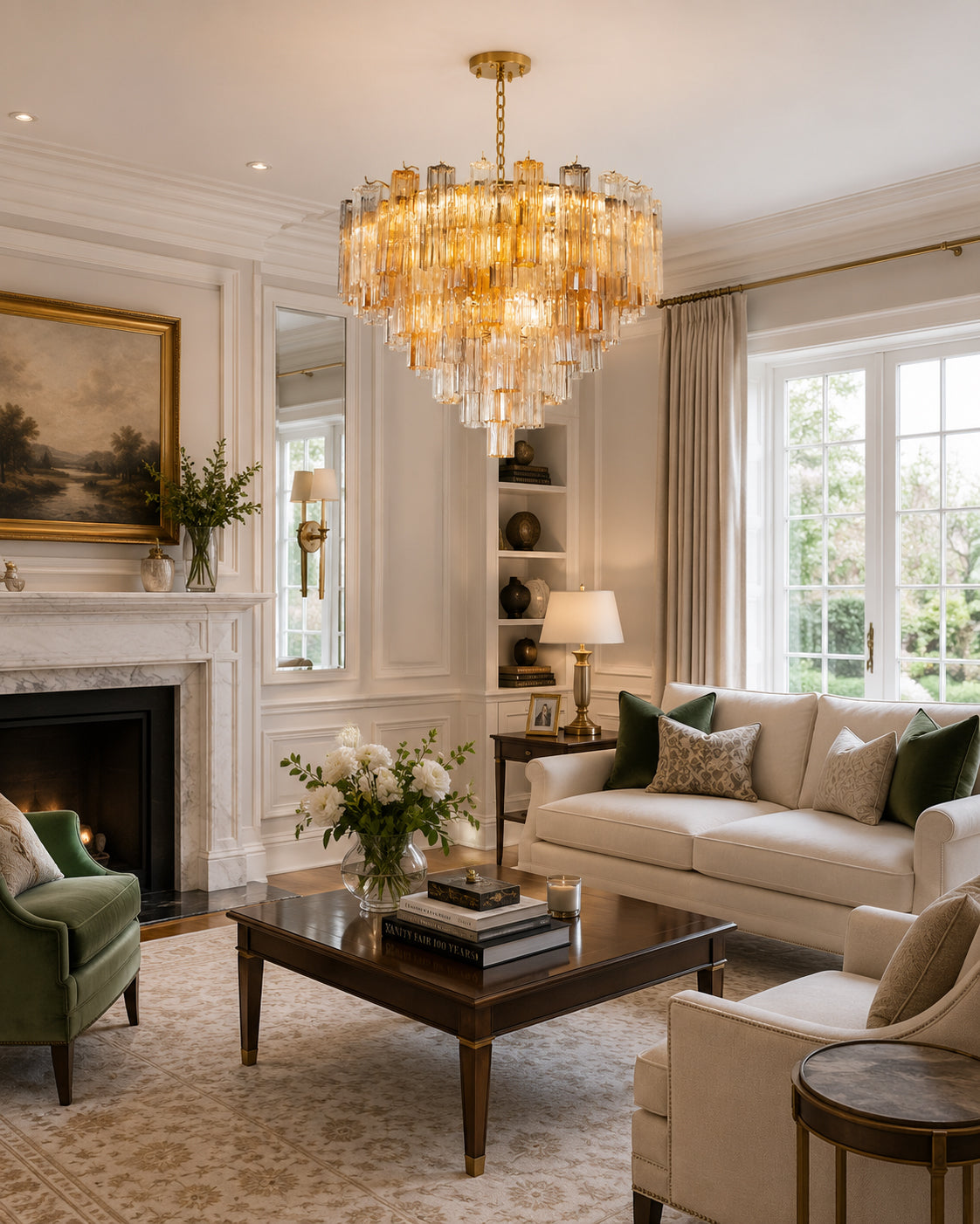 Trousdale Glass Chandelier