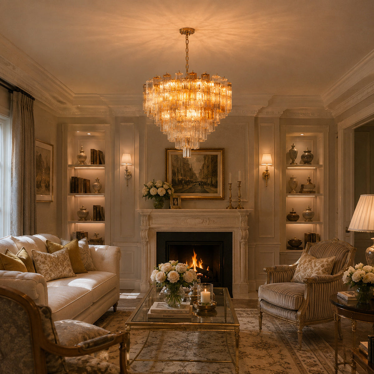 Trousdale Glass Chandelier