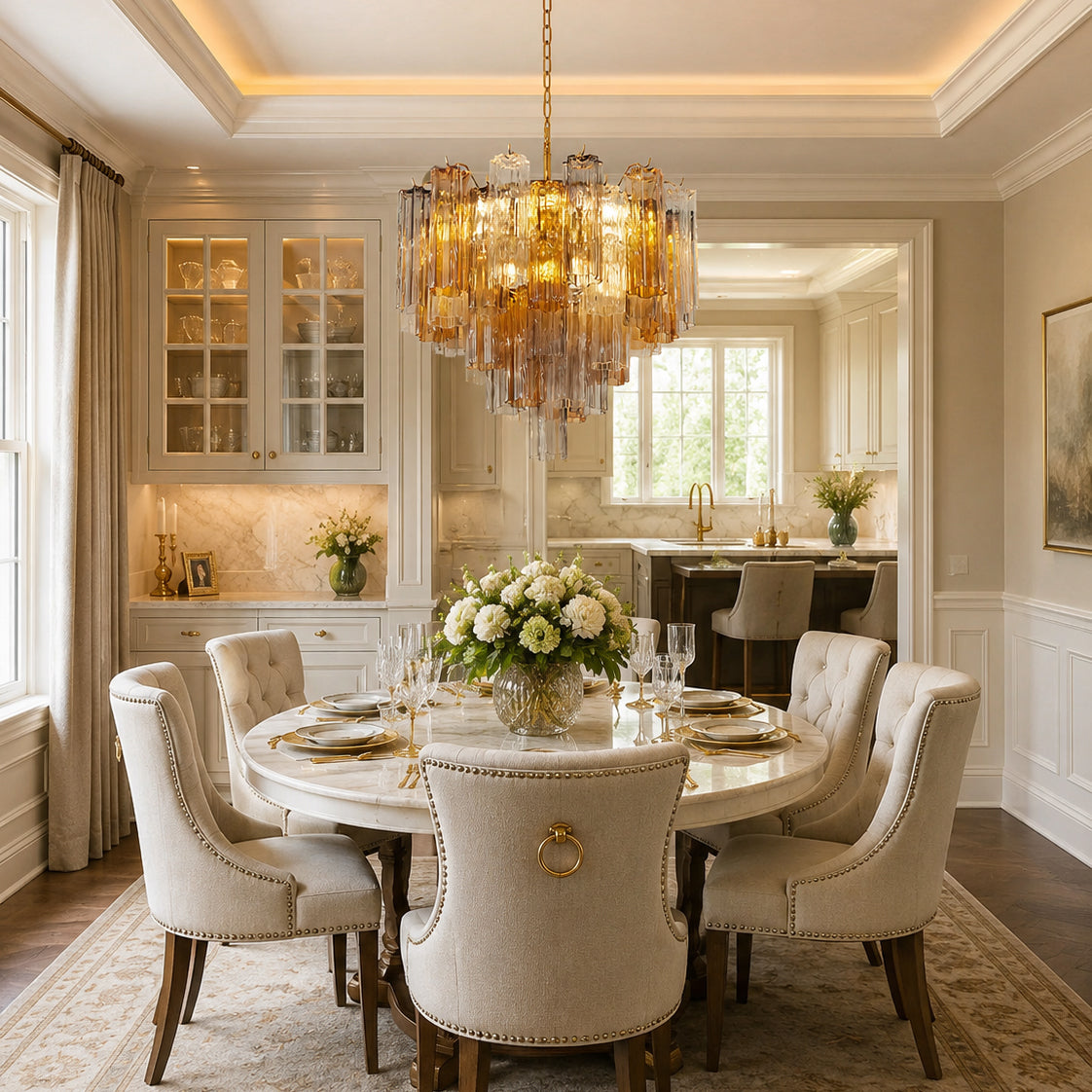 Trousdale Glass Chandelier