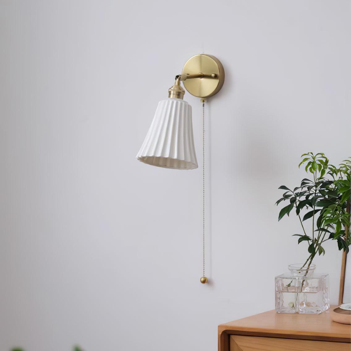 Nominex Ceramic Vintage Wall Lamp-Neutral Decor