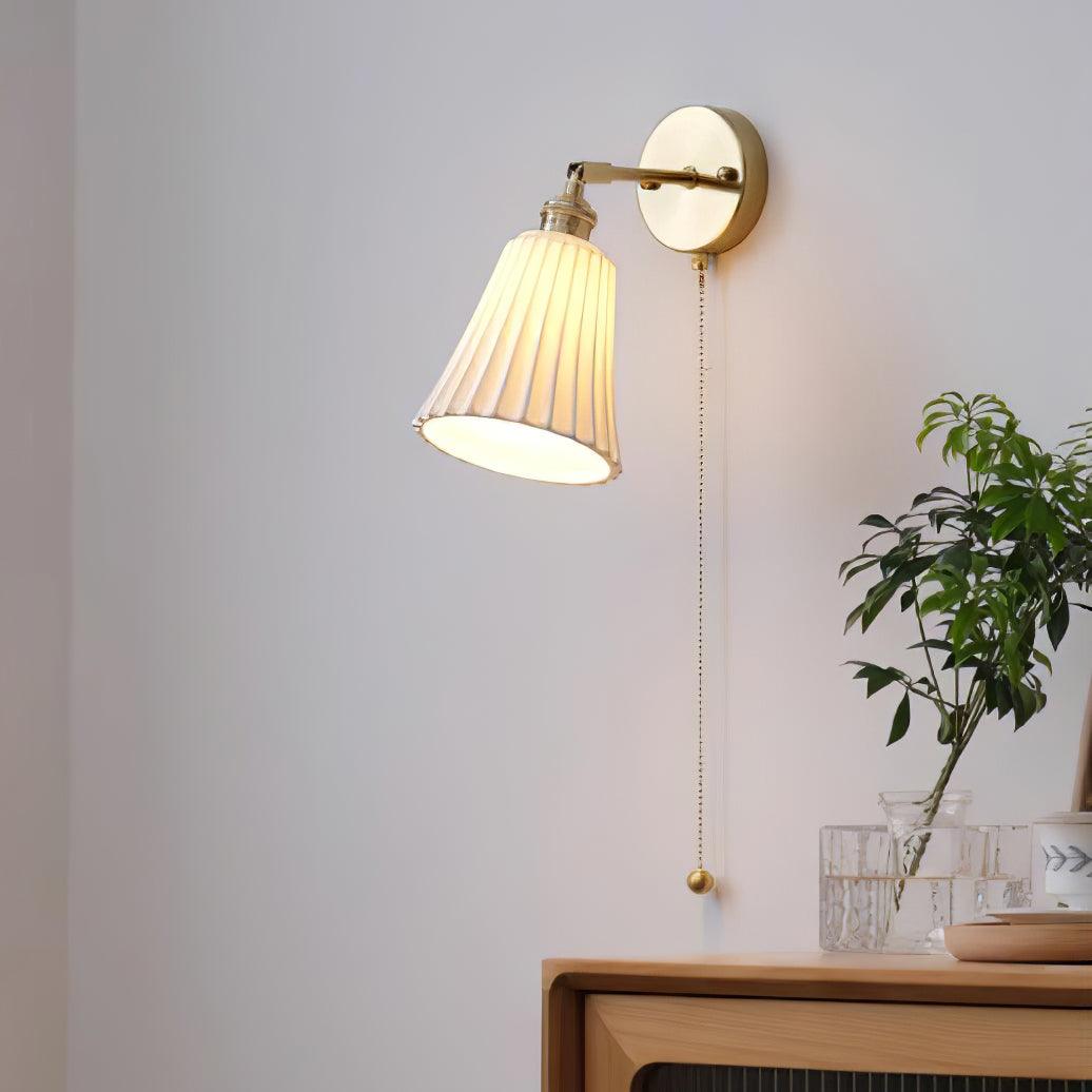 Nominex Ceramic Vintage Wall Lamp-Neutral Decor