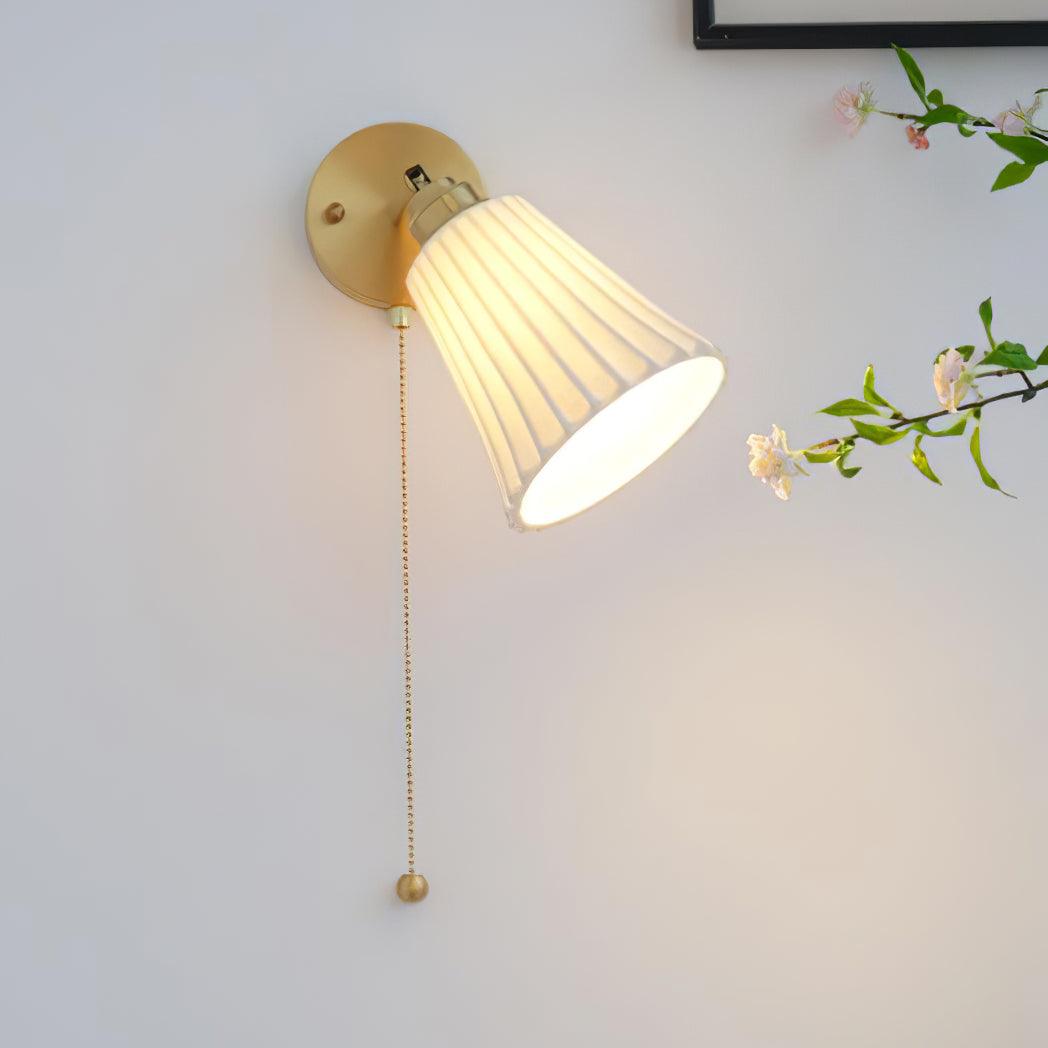 Nominex Ceramic Vintage Wall Lamp-Neutral Decor