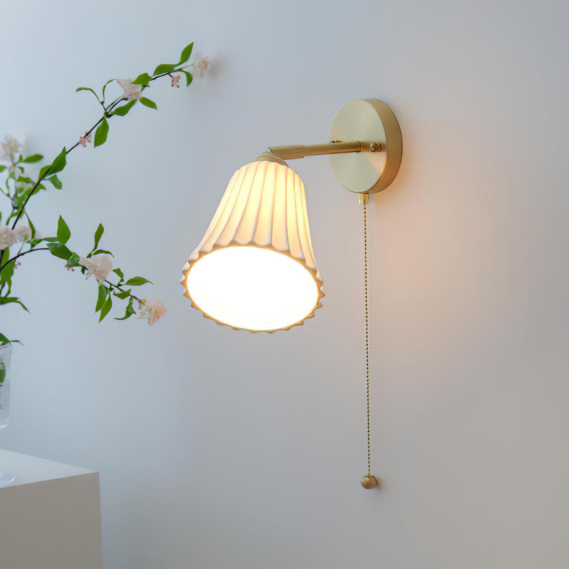 Nominex Ceramic Vintage Wall Lamp-Neutral Decor