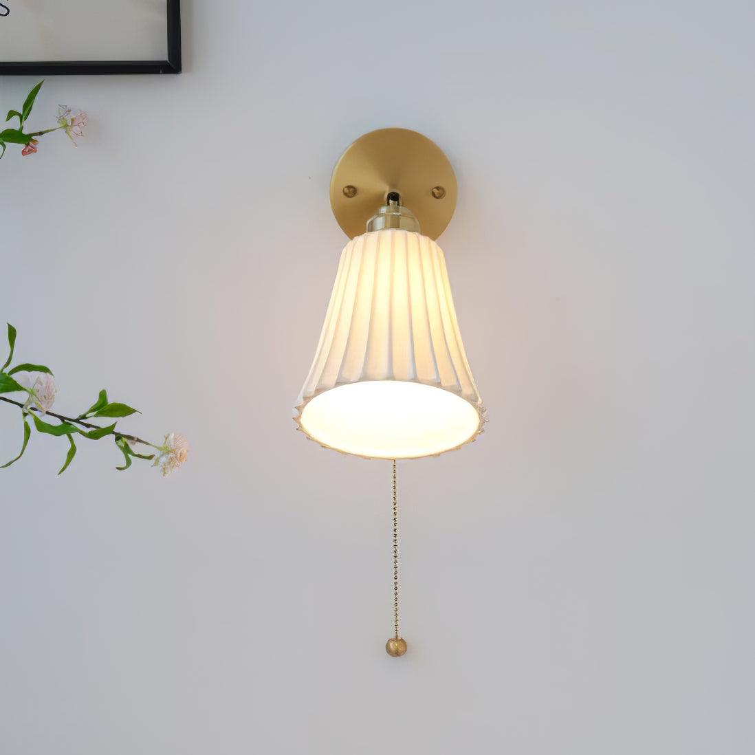 Nominex Ceramic Vintage Wall Lamp-Neutral Decor