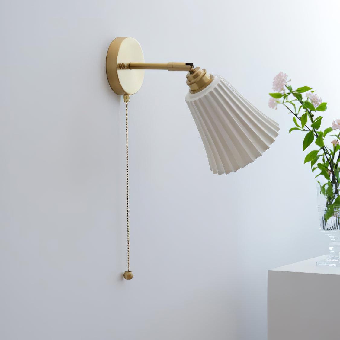 Nominex Ceramic Vintage Wall Lamp-Neutral Decor