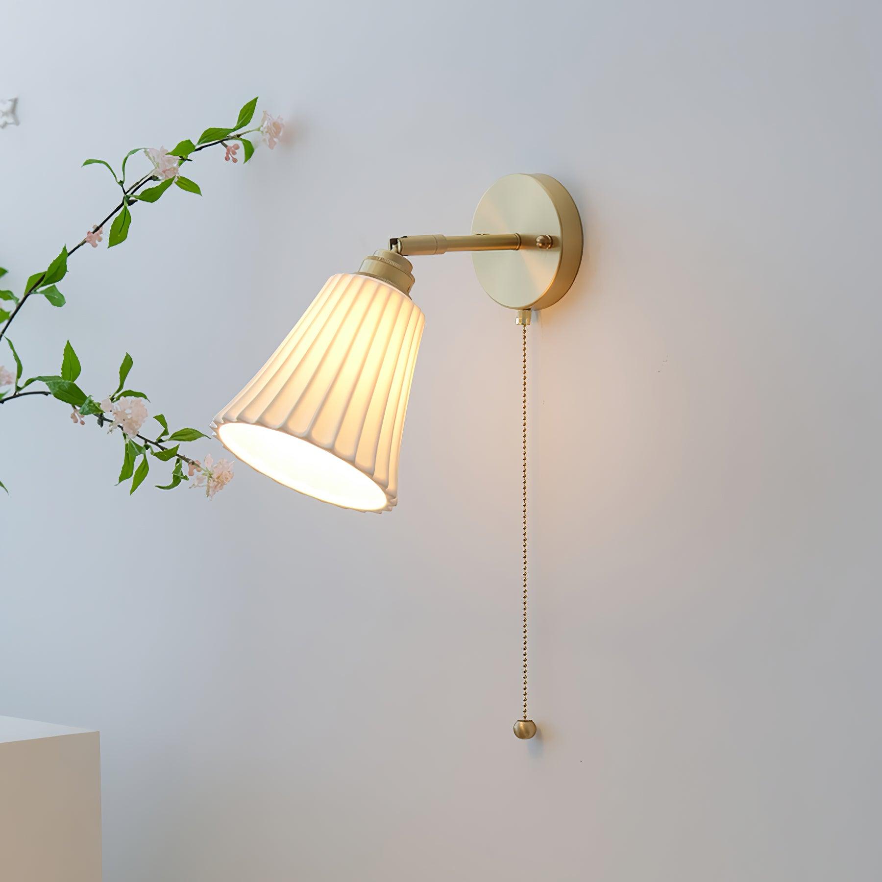 Nominex Ceramic Vintage Wall Lamp-Neutral Decor