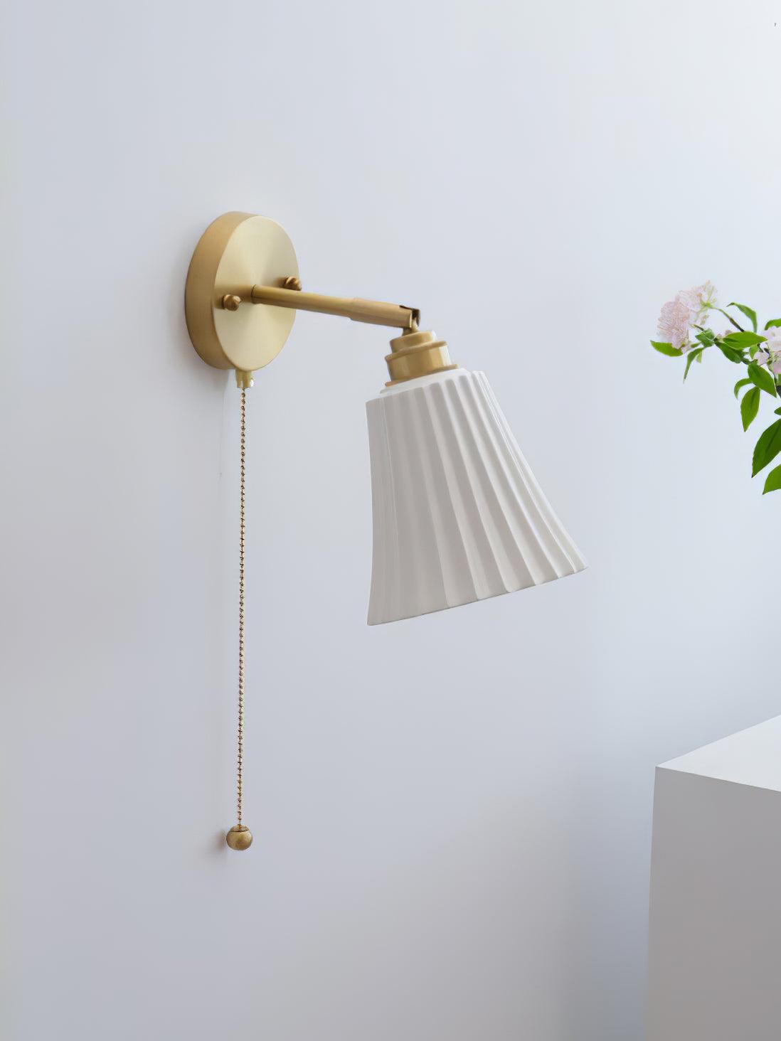 Nominex Ceramic Vintage Wall Lamp-Neutral Decor