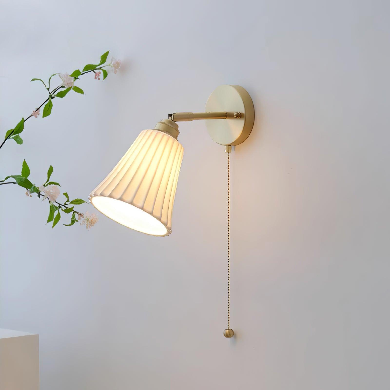 Nominex Ceramic Vintage Wall Lamp-Neutral Decor