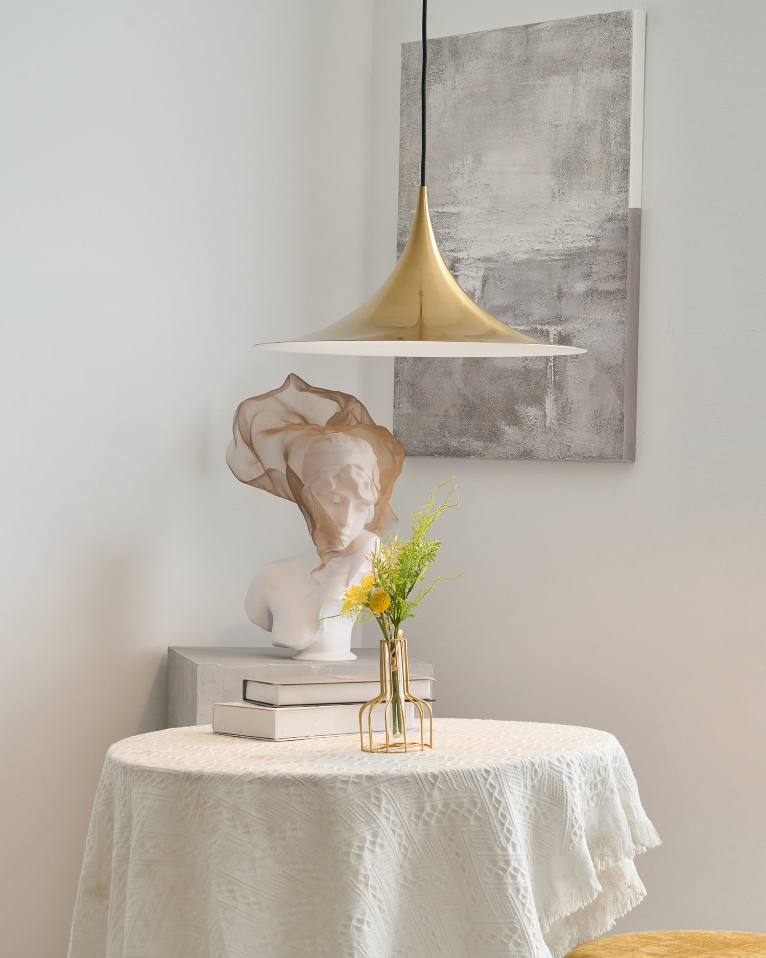 Nirixy Steel Sculptural Pendant Light-Neutral Decor