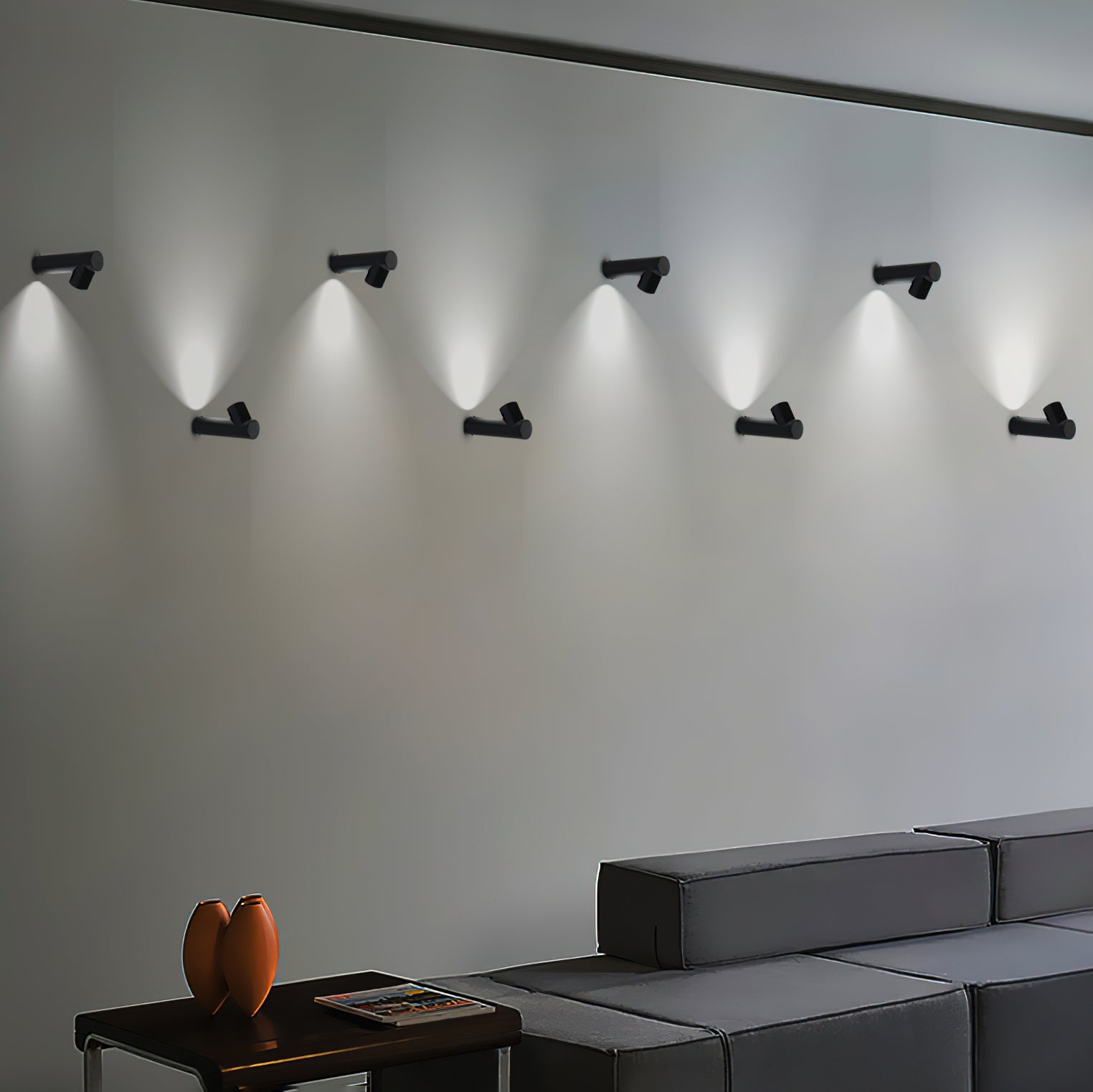 Pipeline Modern Minimalist Tube Sconce Wall lamp-Neutral Decor