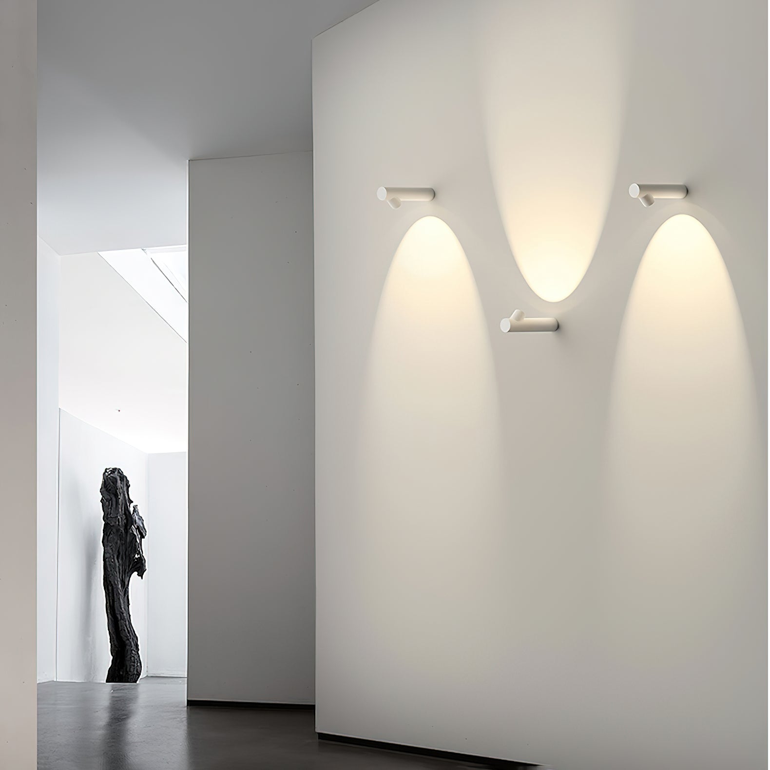 Pipeline Modern Minimalist Tube Sconce Wall lamp-Neutral Decor