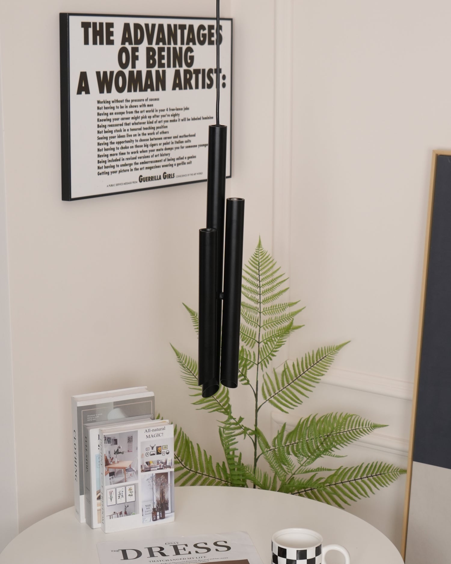 Erixon Pendant Lamp Tubes Aluminum Minimalist-Neutral Decor