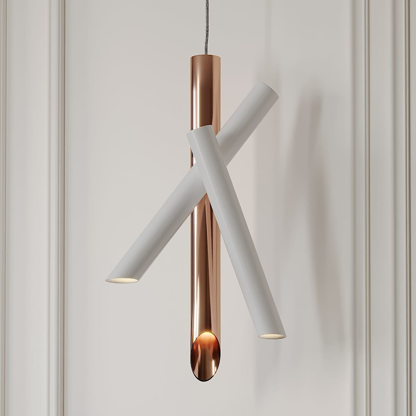 Erixon Pendant Lamp Tubes Aluminum Minimalist-Neutral Decor