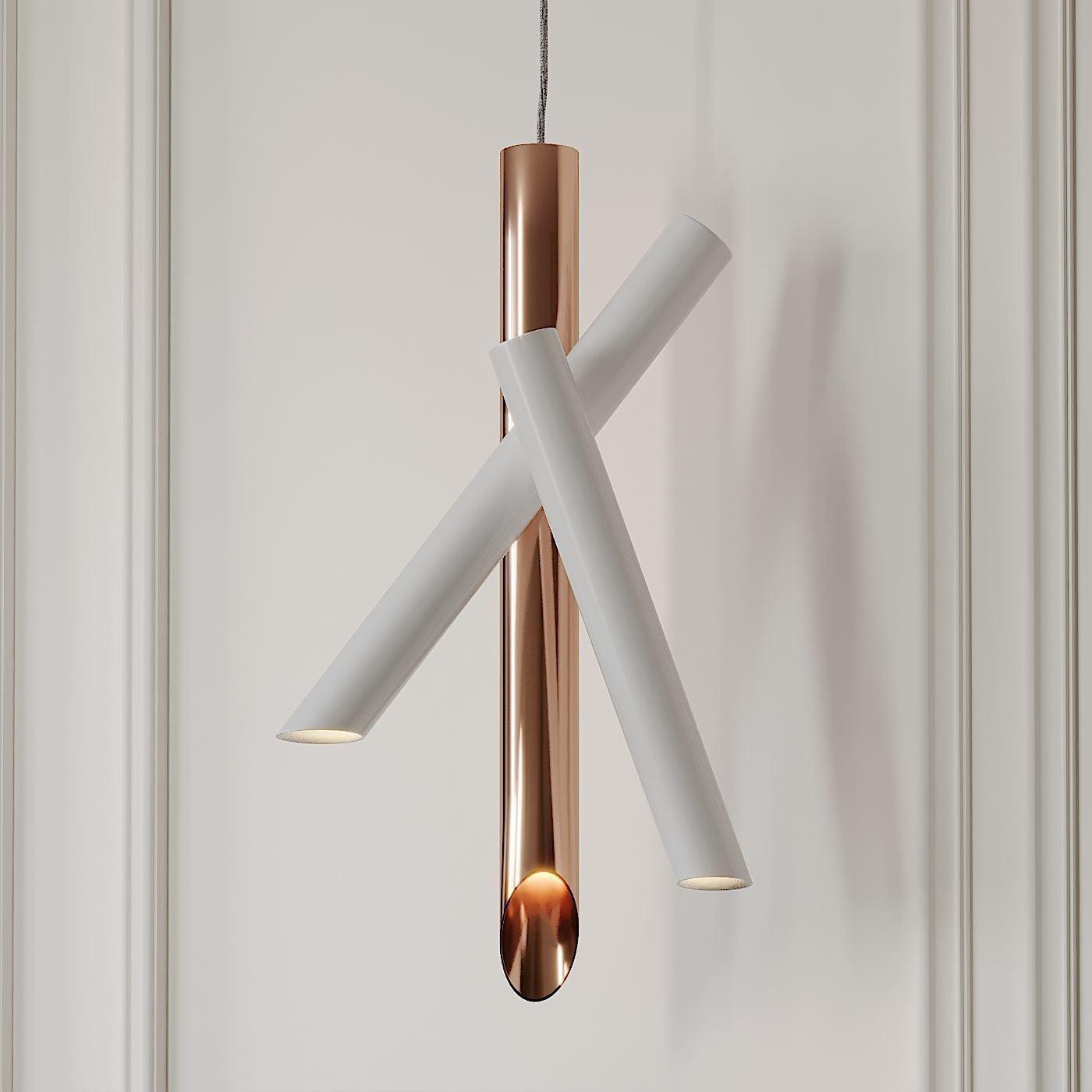 Erixon Pendant Lamp Tubes Aluminum Minimalist-Neutral Decor