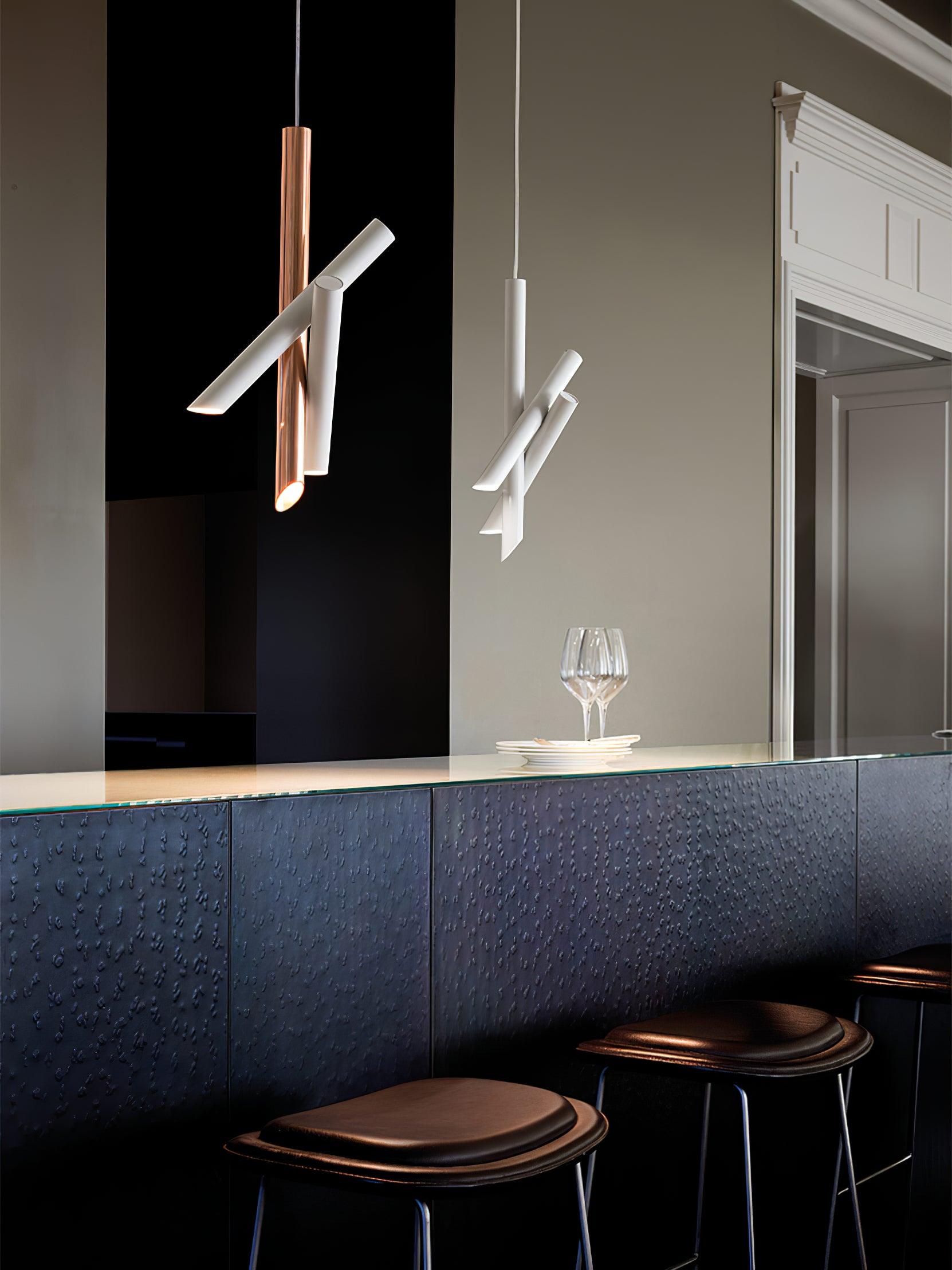 Erixon Pendant Lamp Tubes Aluminum Minimalist-Neutral Decor