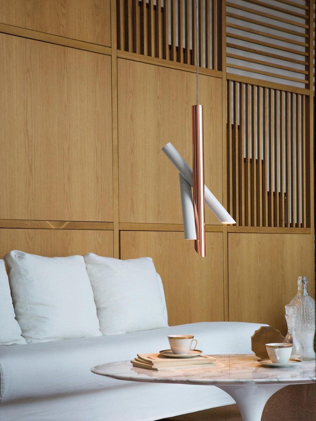 Erixon Pendant Lamp Tubes Aluminum Minimalist-Neutral Decor