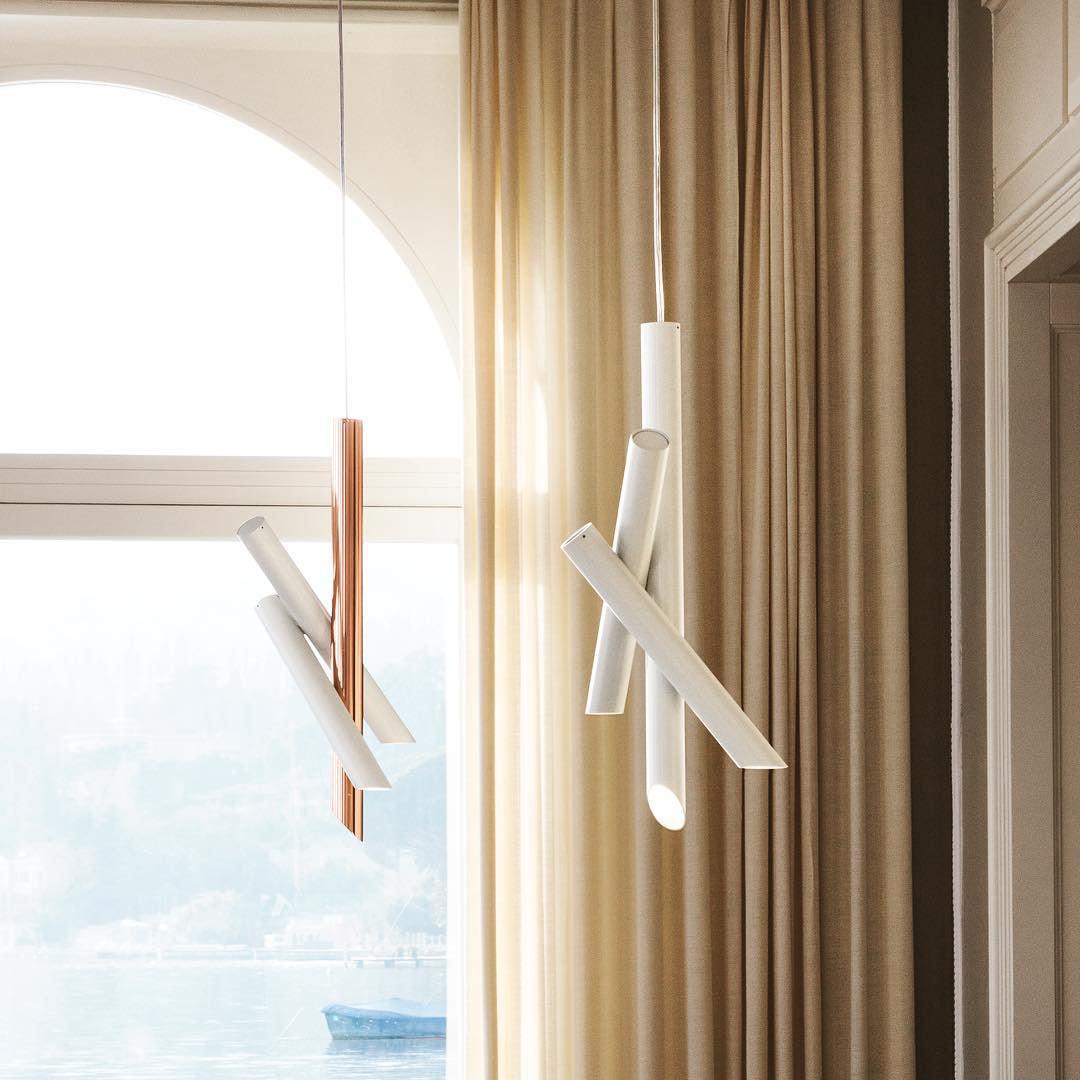 Erixon Pendant Lamp Tubes Aluminum Minimalist-Neutral Decor