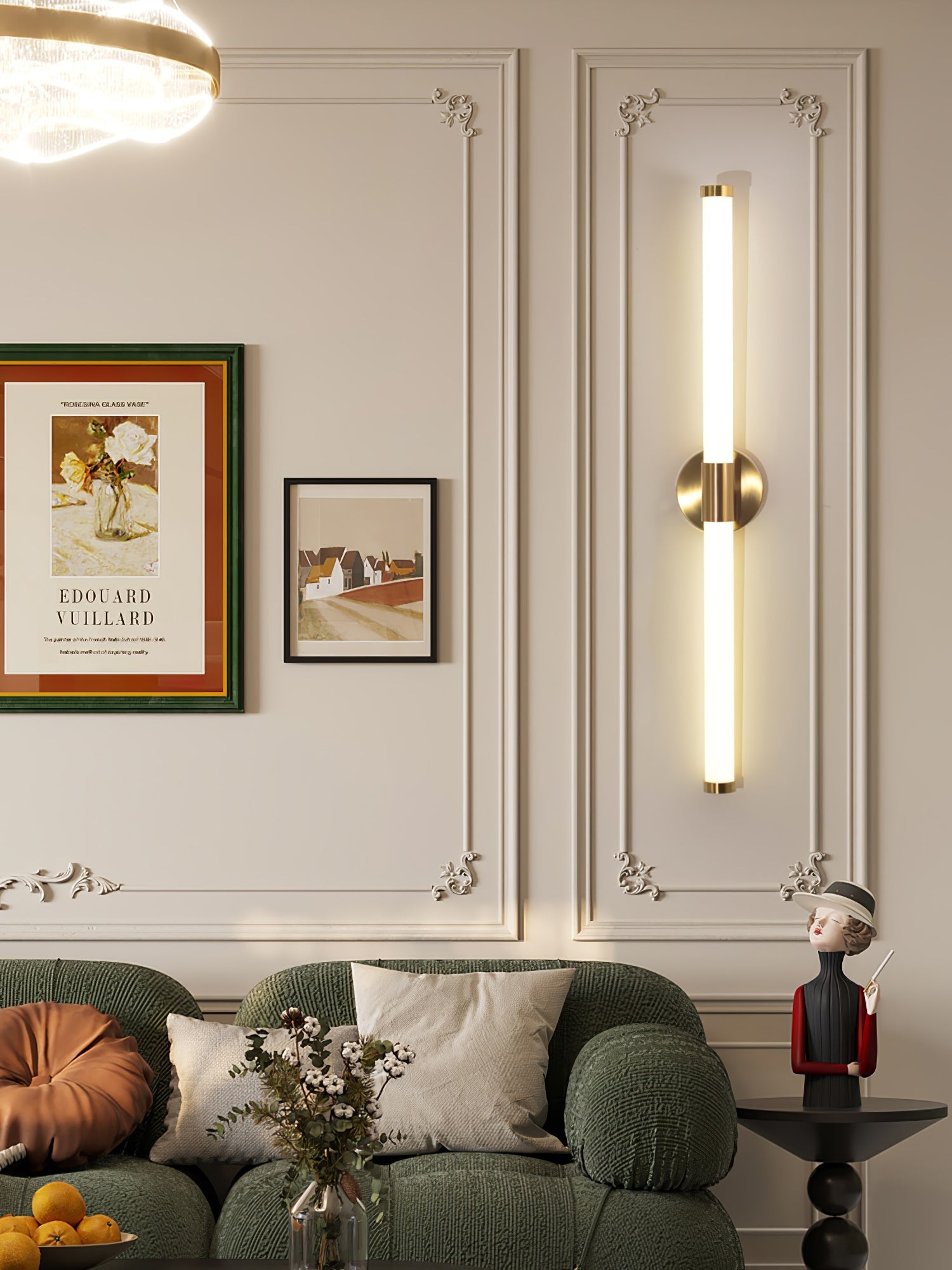 Cecarir Art Tubo Linear LED Wall Lamp-Neutral Decor