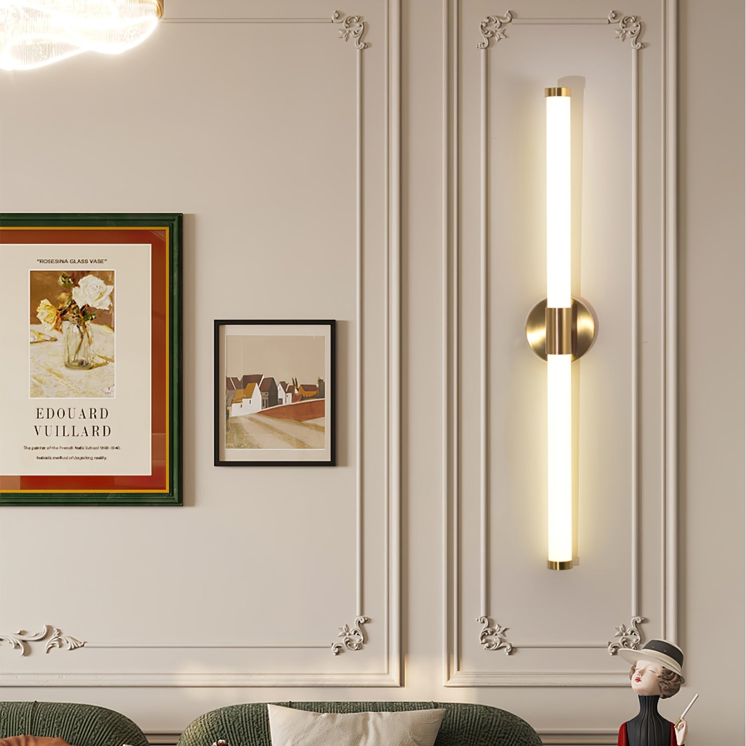 Cecarir Art Tubo Linear LED Wall Lamp-Neutral Decor