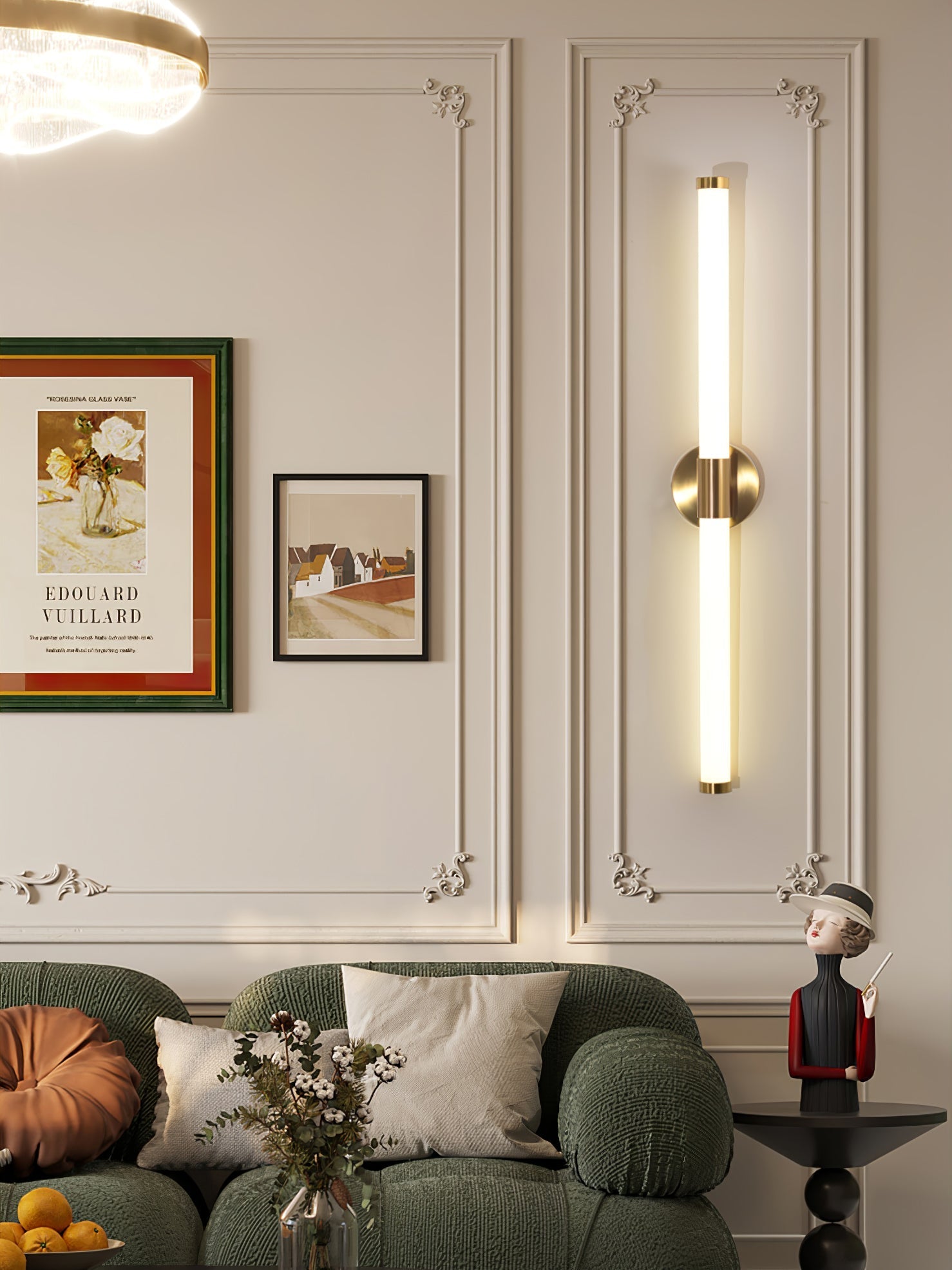 Cecarir Art Tubo Linear LED Wall Lamp-Neutral Decor