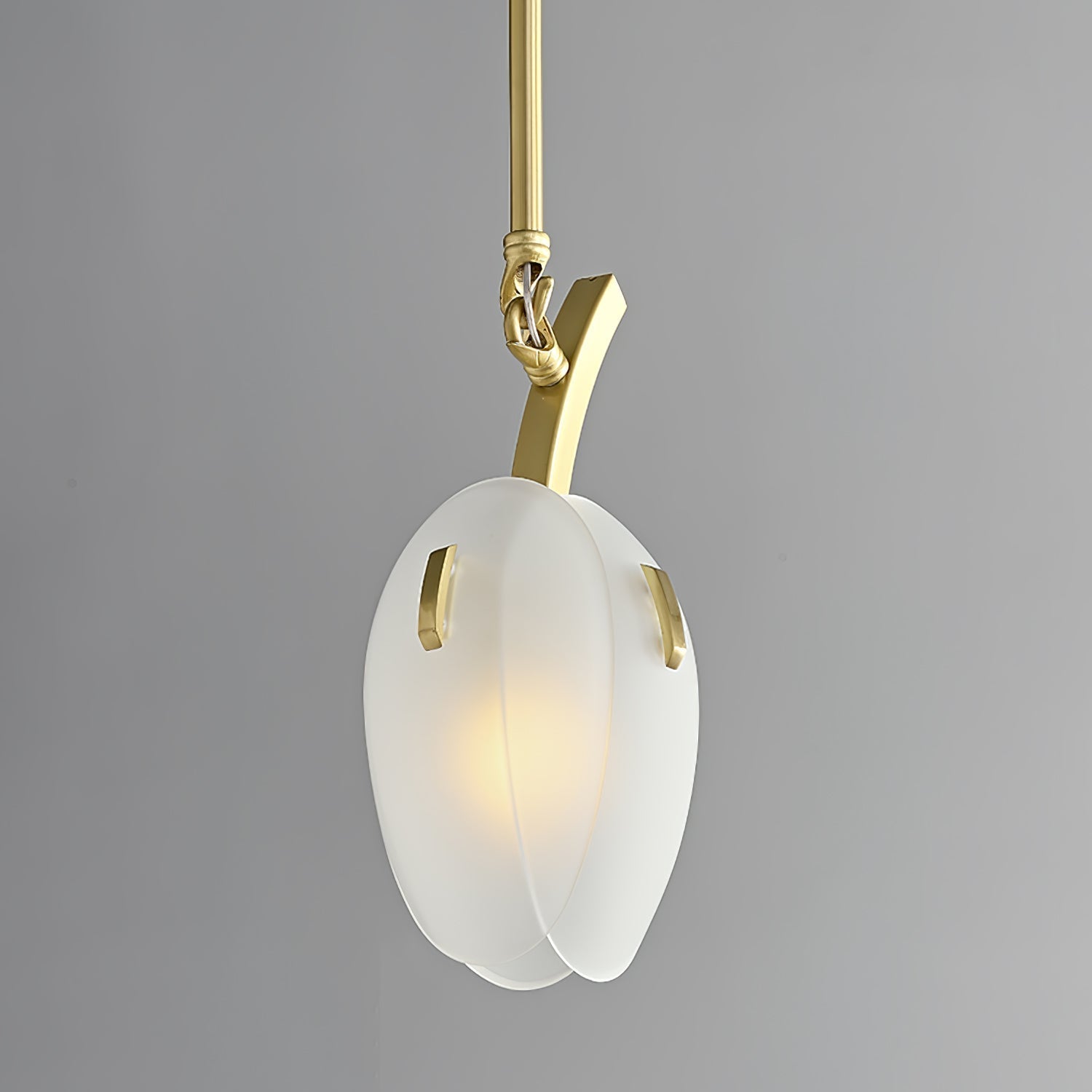 Blossom Contemporary Glass Chandelier-Neutral Decor