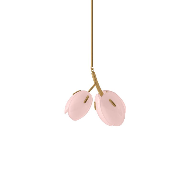 Blossom Contemporary Glass Chandelier-Neutral Decor