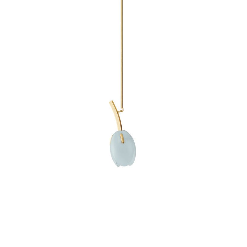 Blossom Contemporary Glass Chandelier-Neutral Decor