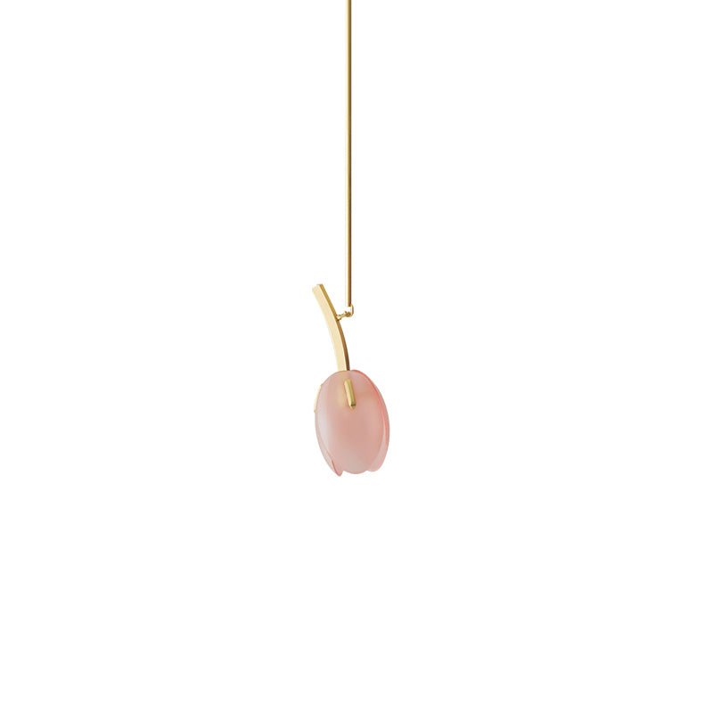 Blossom Contemporary Glass Chandelier-Neutral Decor