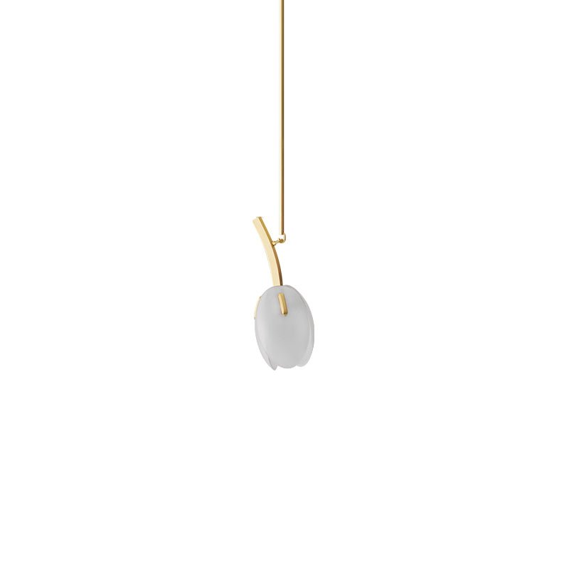 Blossom Contemporary Glass Chandelier-Neutral Decor