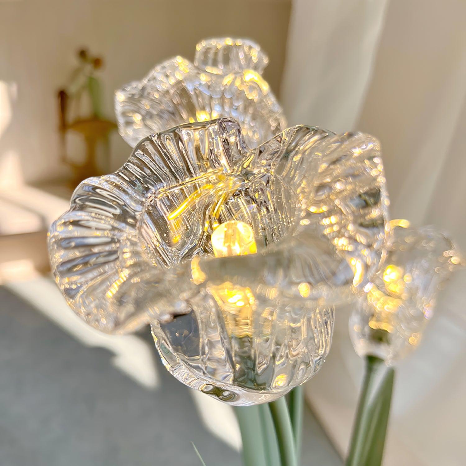 Aurdoril Whimsical Glass Table Lamp-Neutral Decor