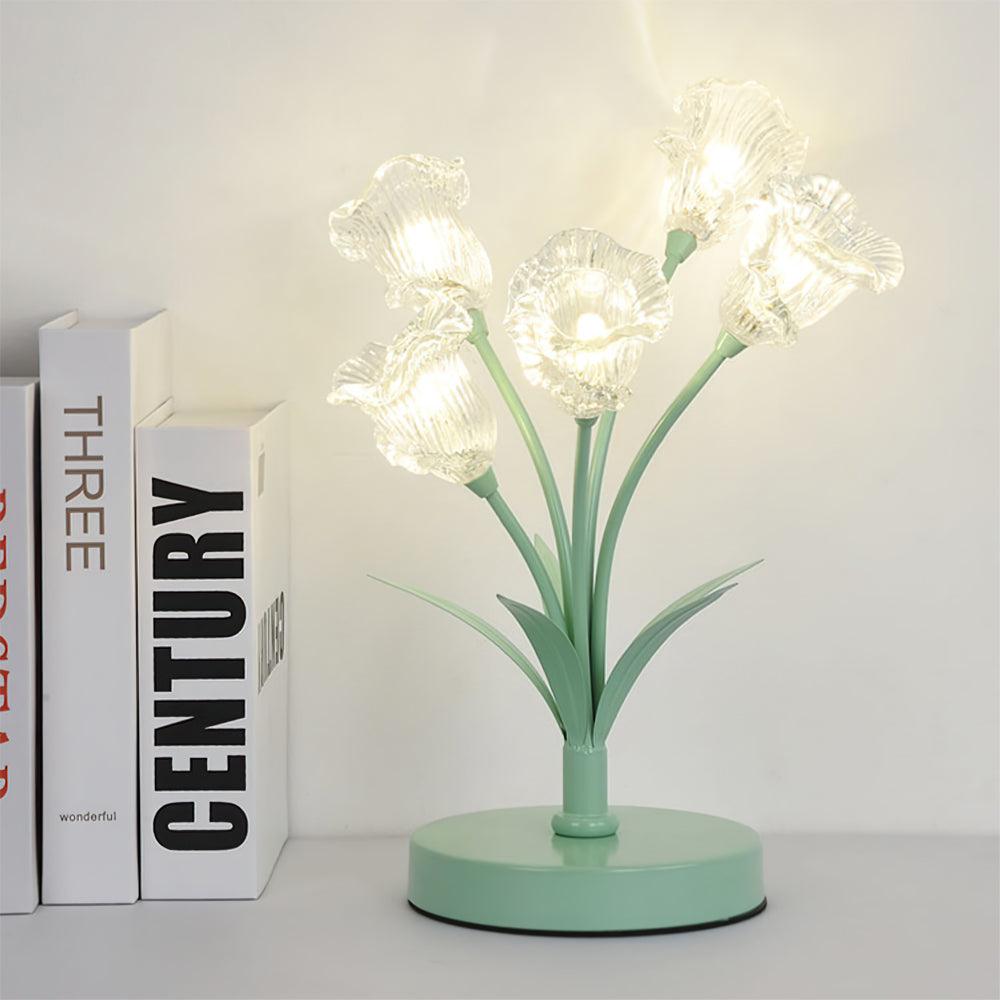 Aurdoril Whimsical Glass Table Lamp-Neutral Decor