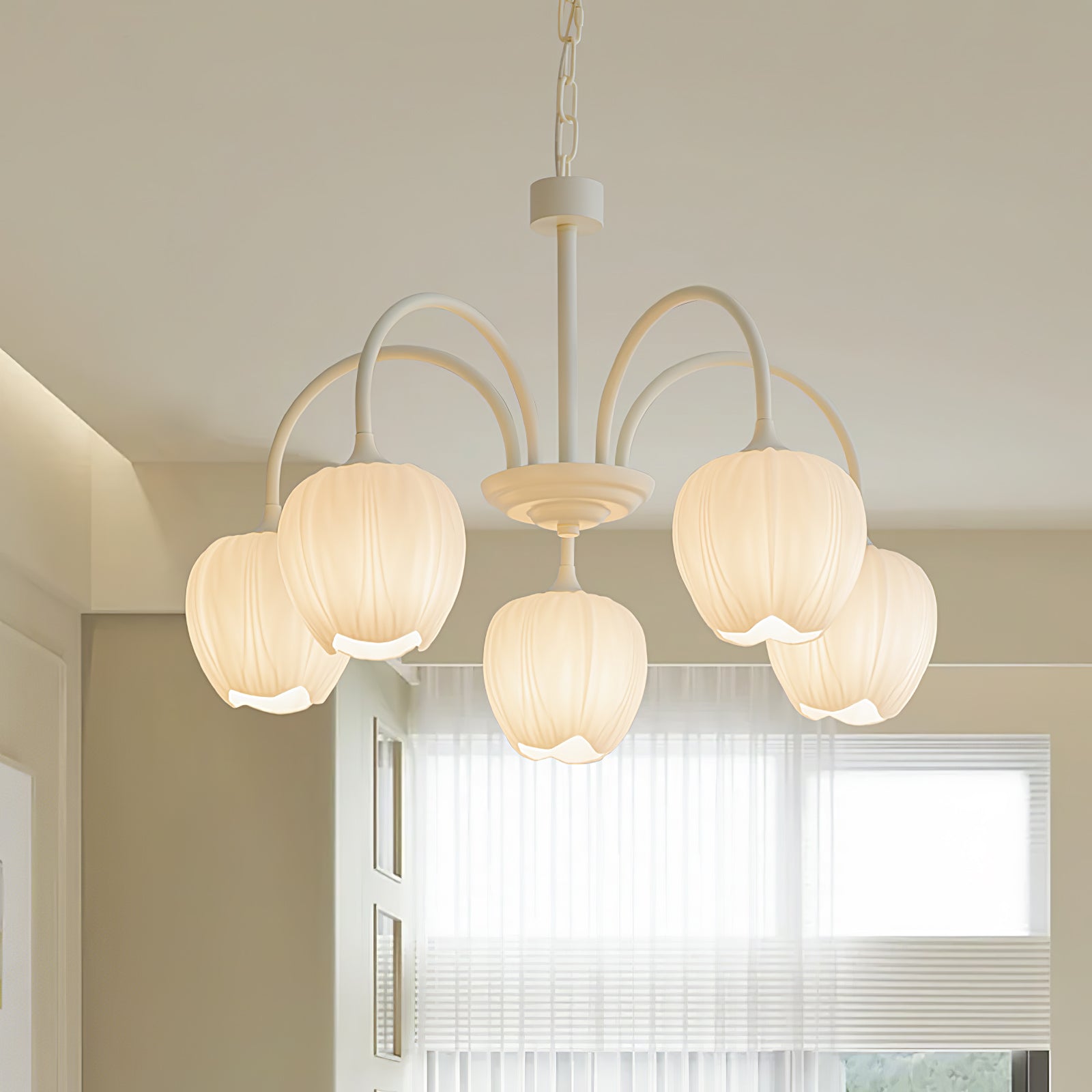 Tulip Fresh Chandeliers Glass