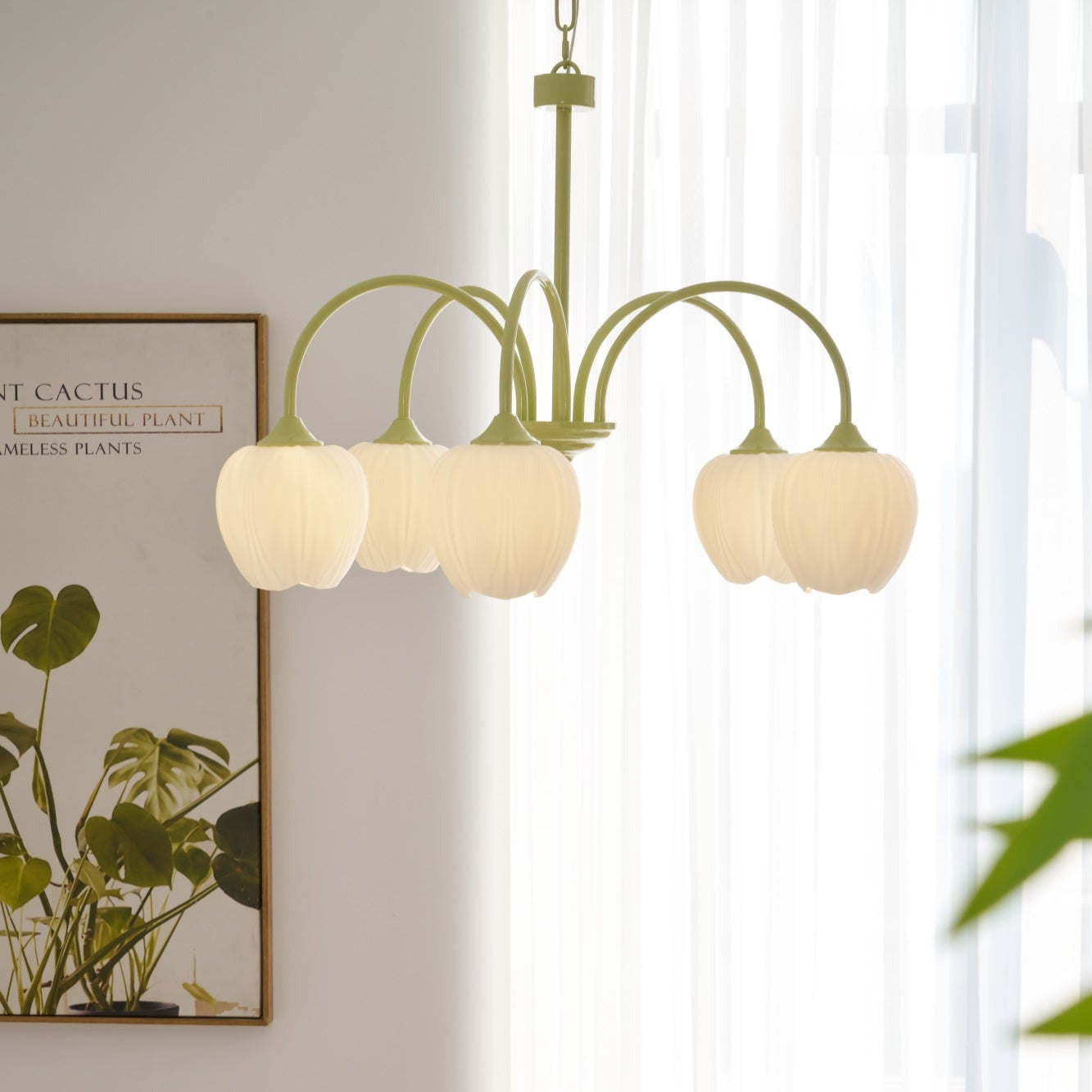 Tulip Fresh Chandeliers Glass