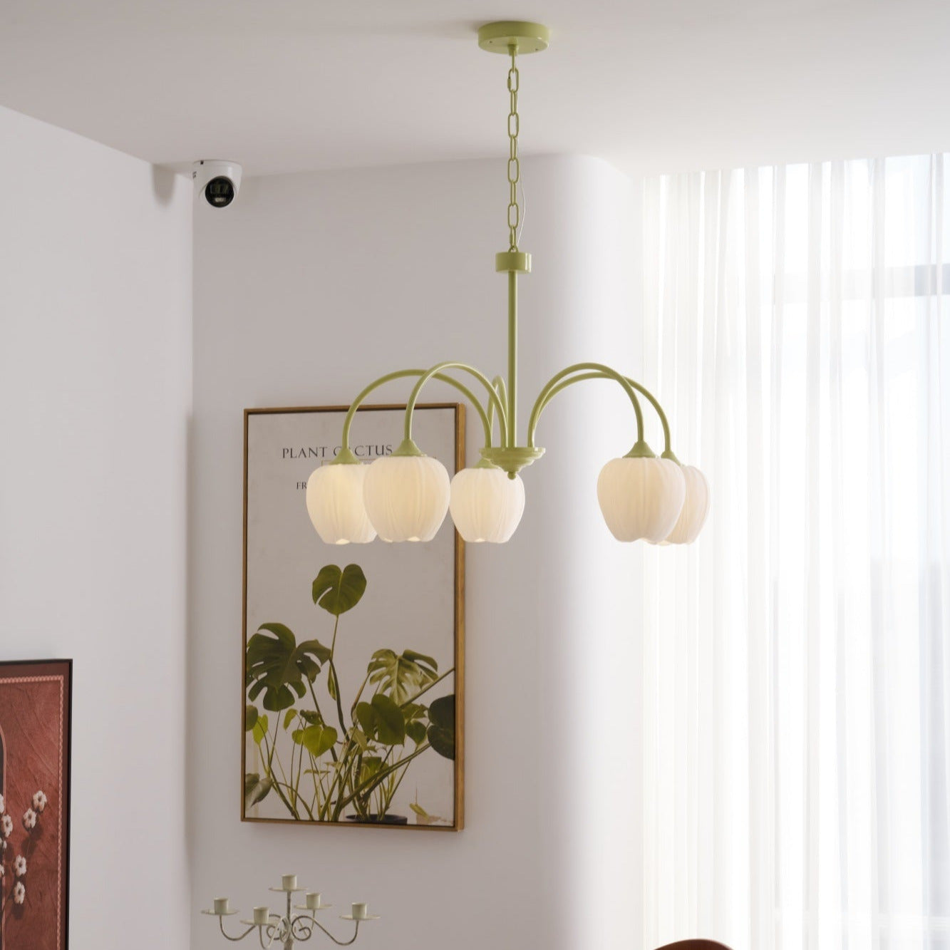 Tulip Fresh Chandeliers Glass