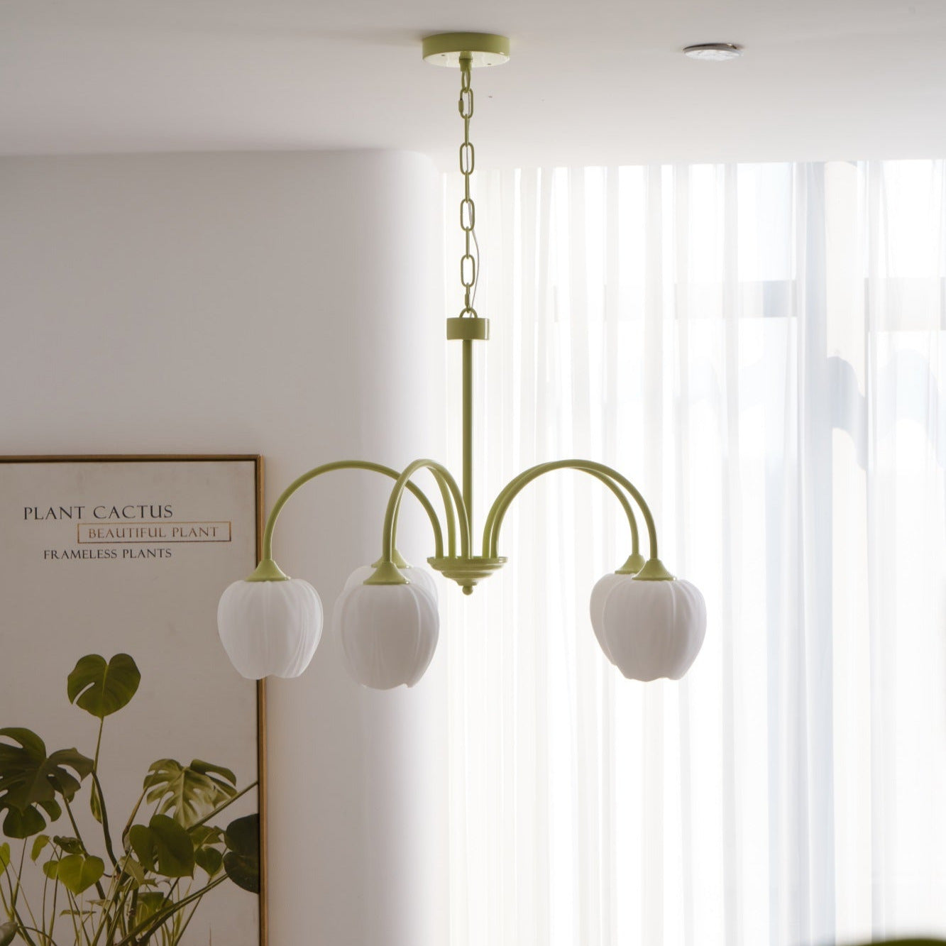 Tulip Fresh Chandeliers Glass