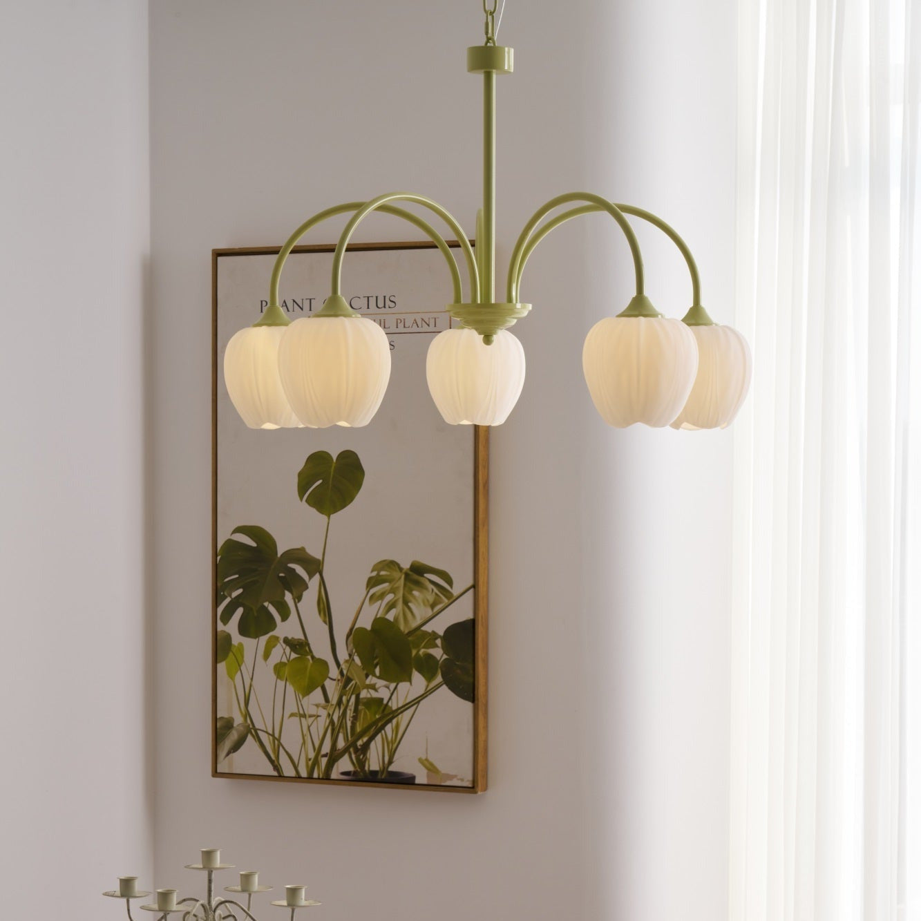 Tulip Fresh Chandeliers Glass