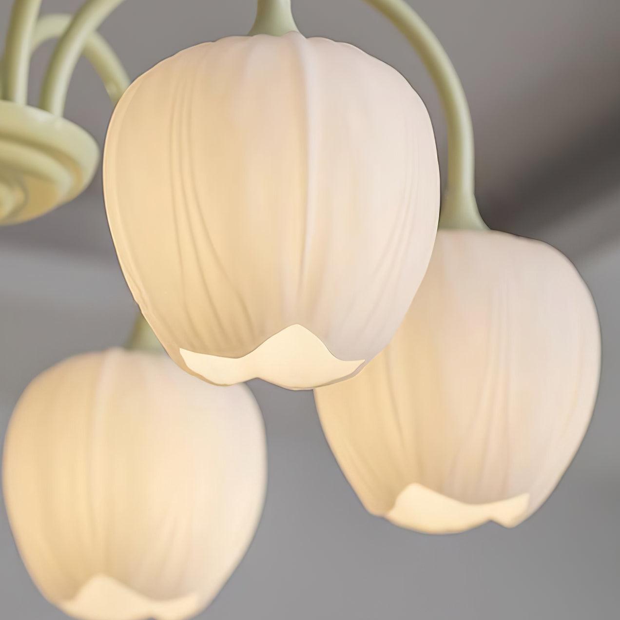 Tulip Fresh Chandeliers Glass