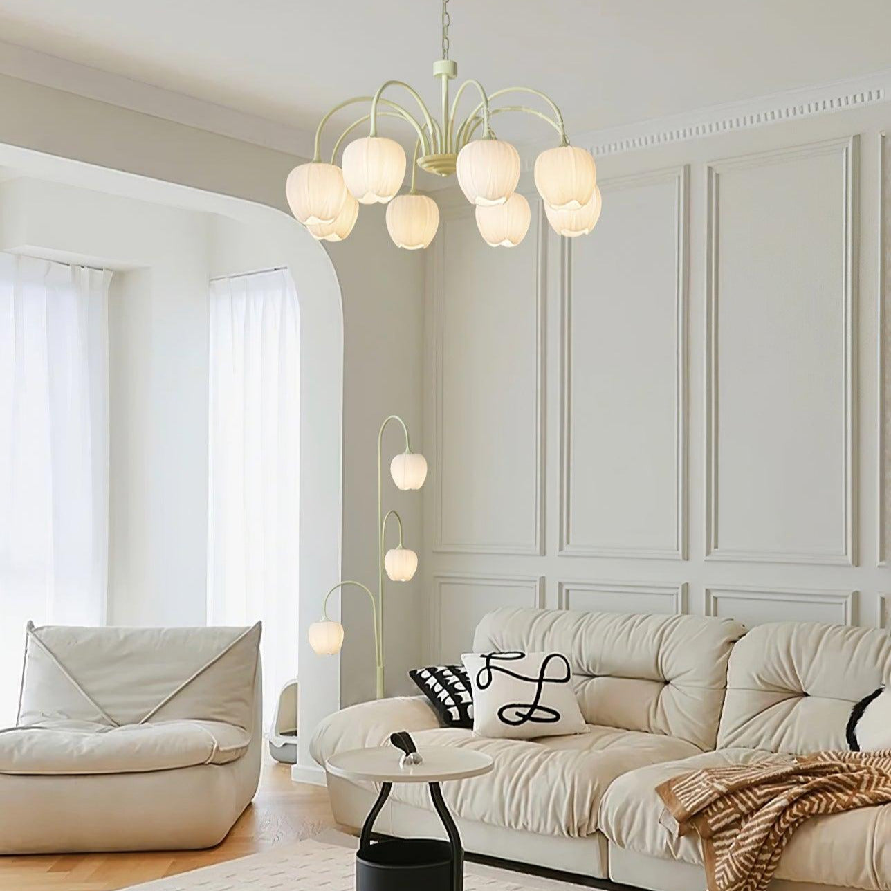 Tulip Fresh Chandeliers Glass