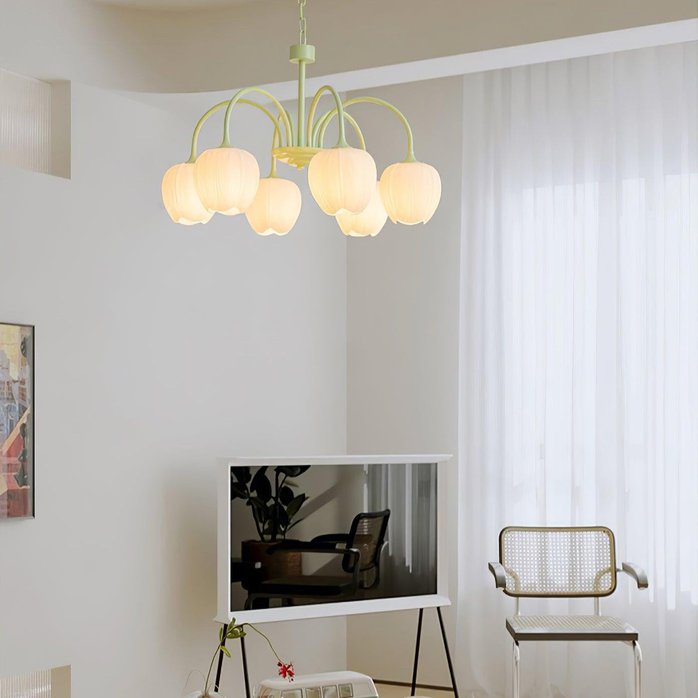 Tulip Fresh Chandeliers Glass