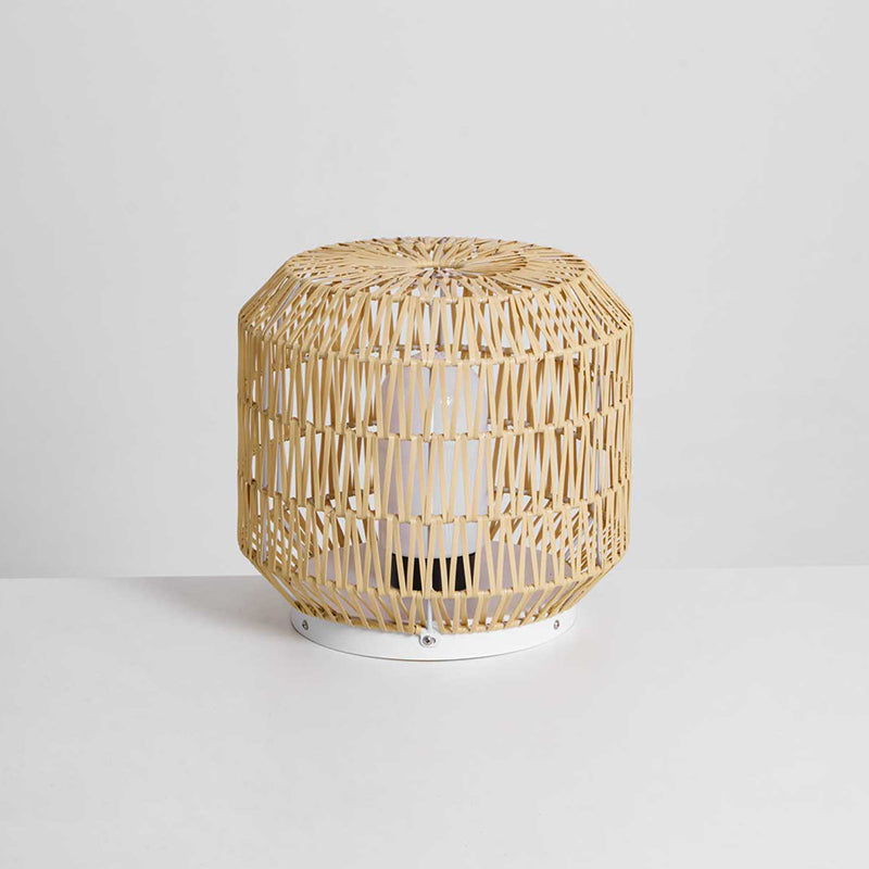 Tulum Lantern, medium size, unlit, showing form.