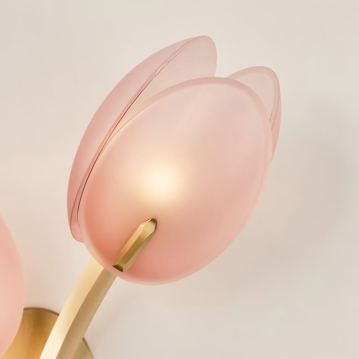 Jovell Nordic Art Bloom Glass Wall Light-Neutral Decor