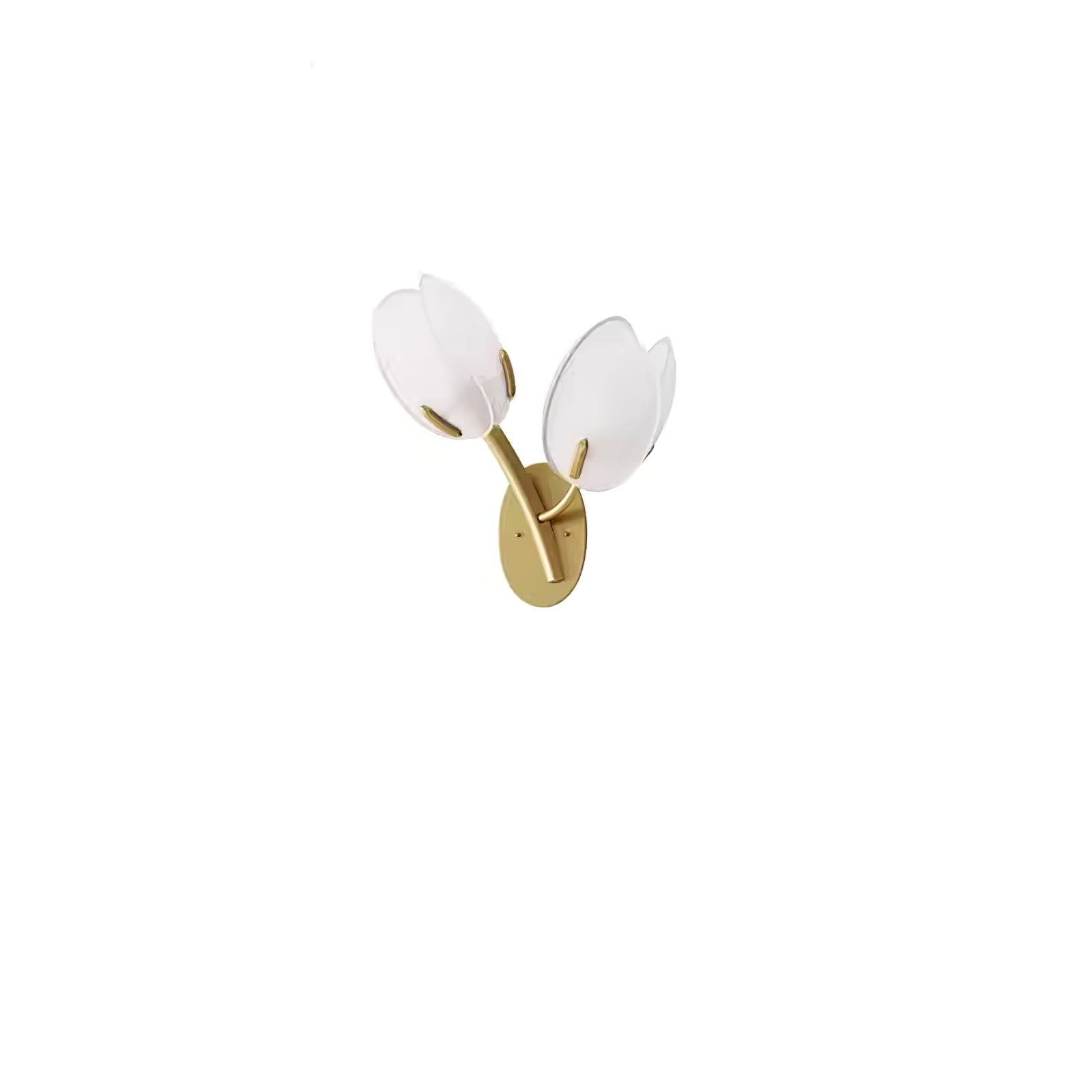 Jovell Nordic Art Bloom Glass Wall Light-Neutral Decor