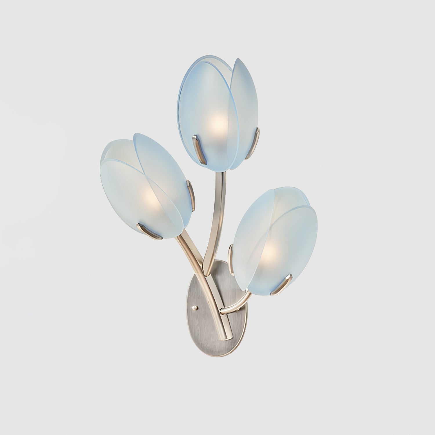 Jovell Nordic Art Bloom Glass Wall Light-Neutral Decor
