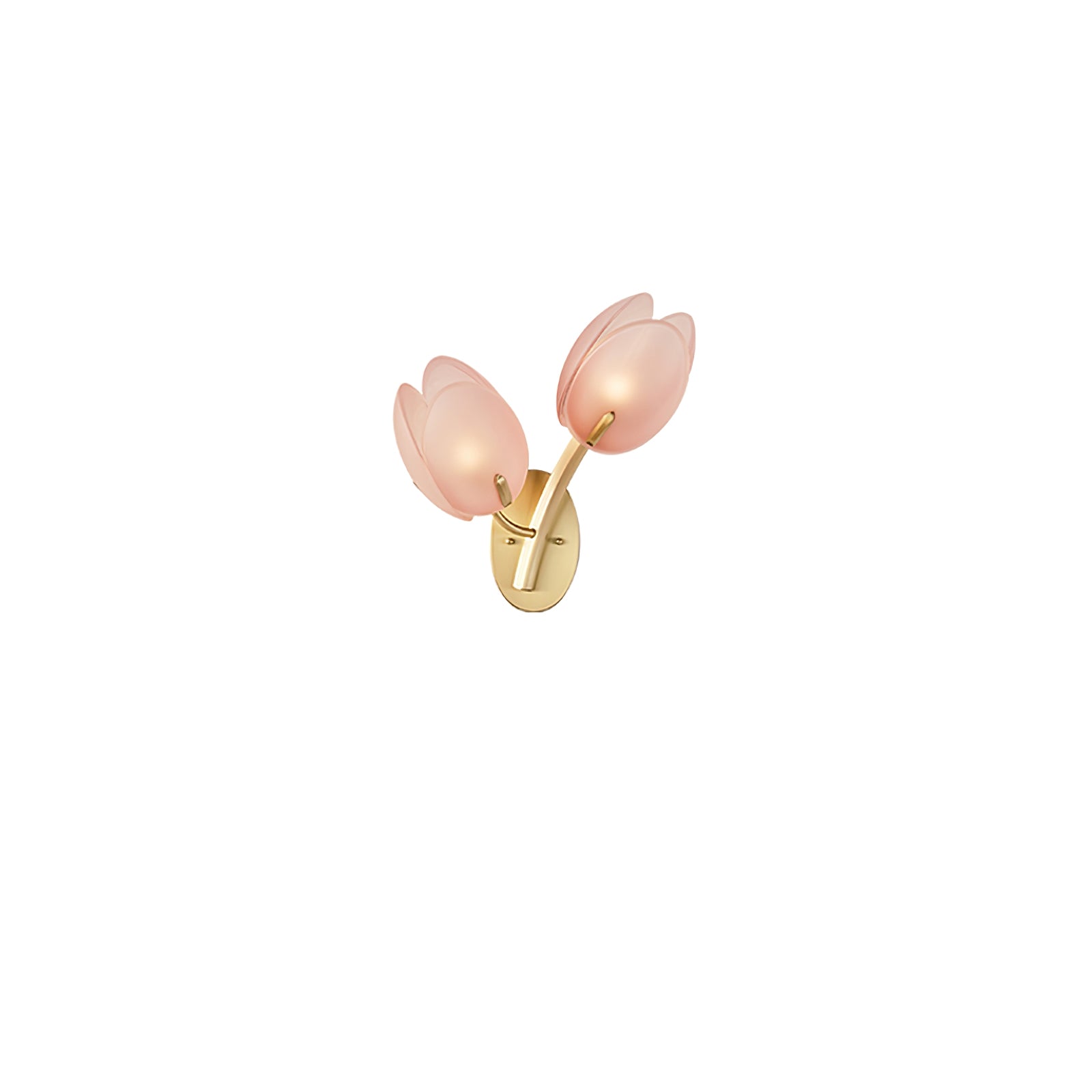 Jovell Nordic Art Bloom Glass Wall Light-Neutral Decor