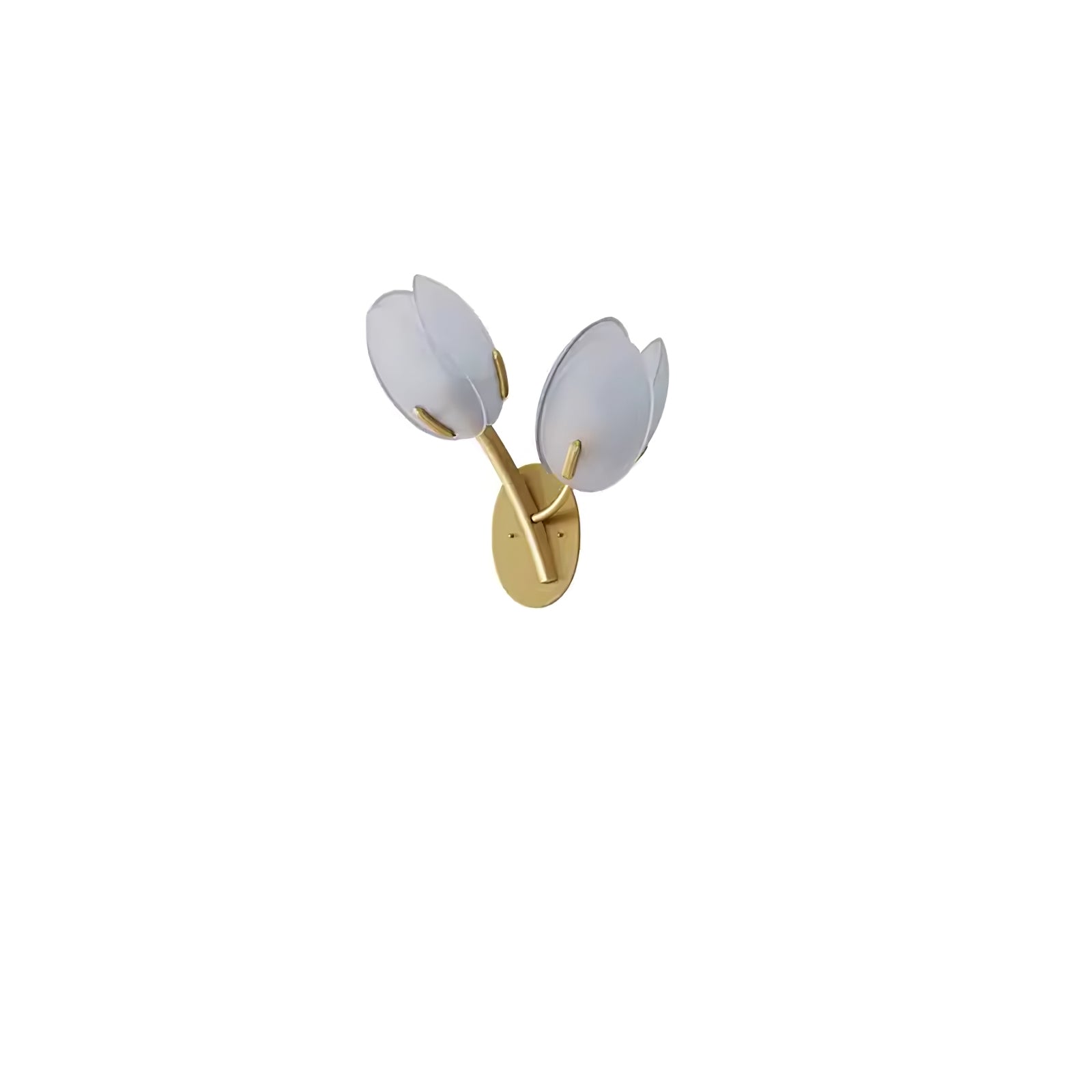 Jovell Nordic Art Bloom Glass Wall Light-Neutral Decor