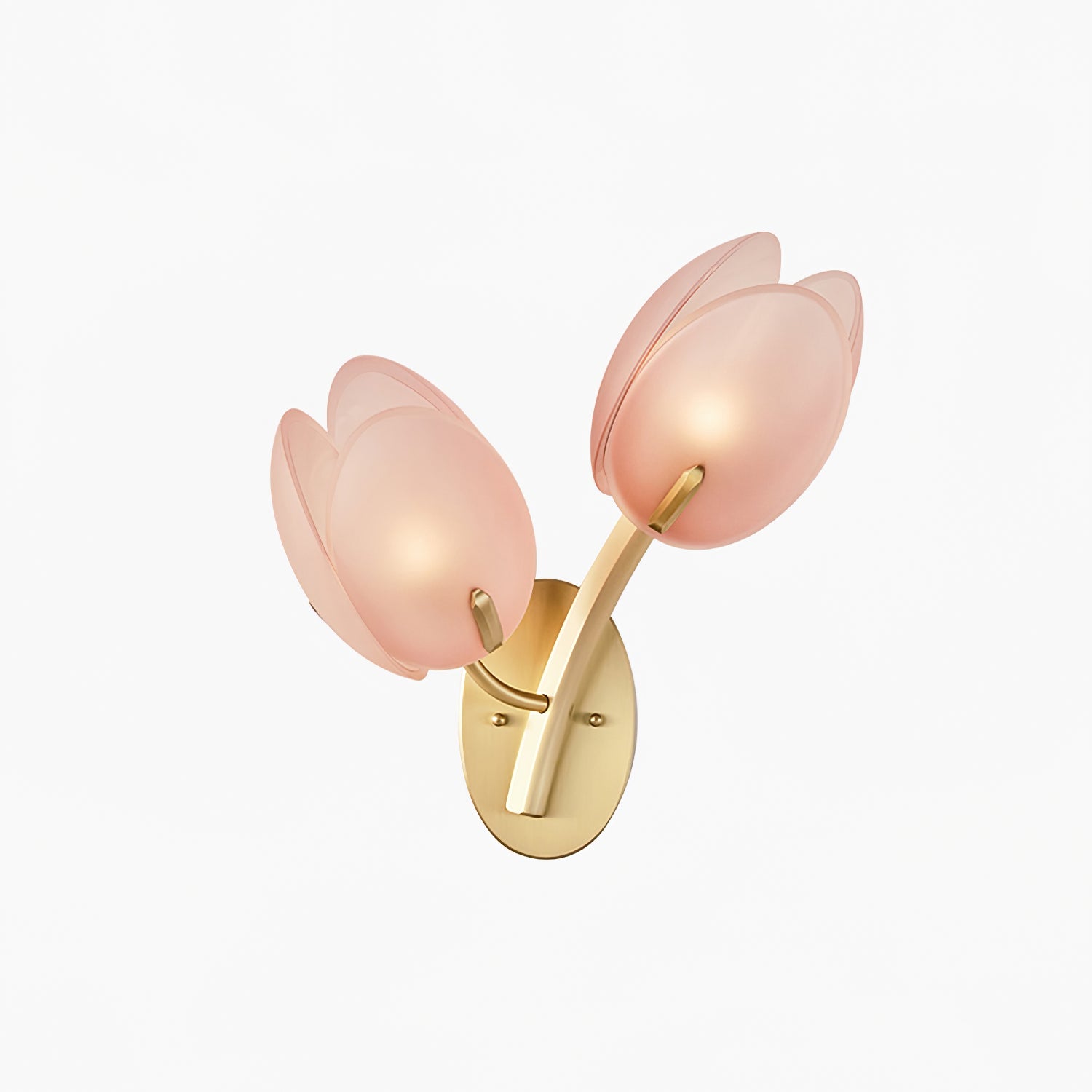 Jovell Nordic Art Bloom Glass Wall Light-Neutral Decor