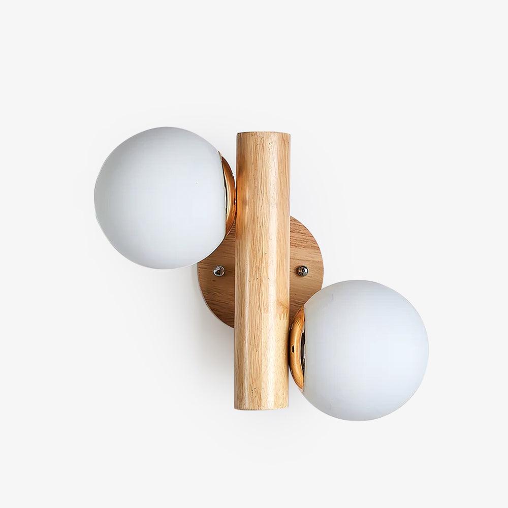 Fioran Wood Scandinavian Wall Lamp-Neutral Decor